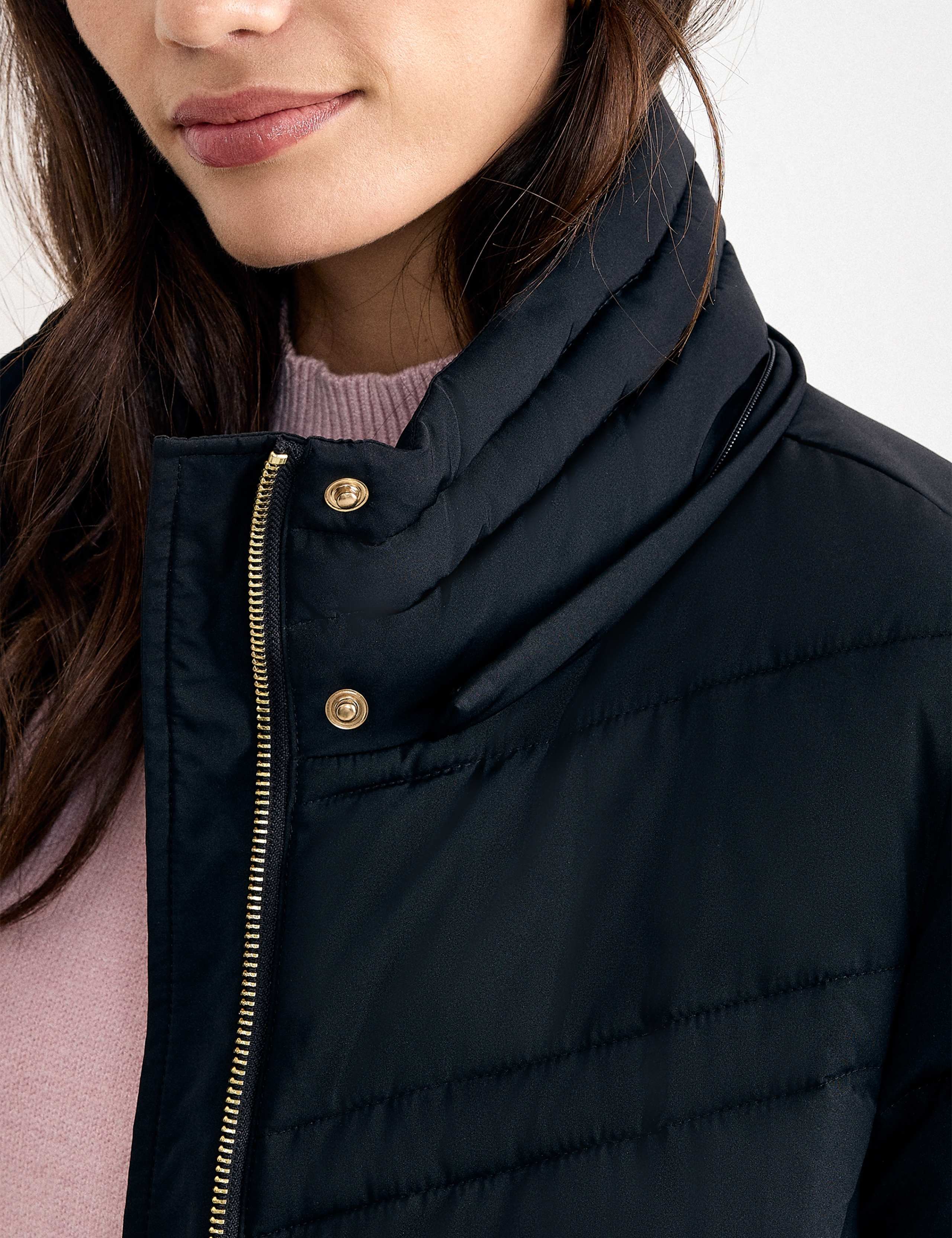 Hooded Belted Longline Puffer Coat 7 of 10