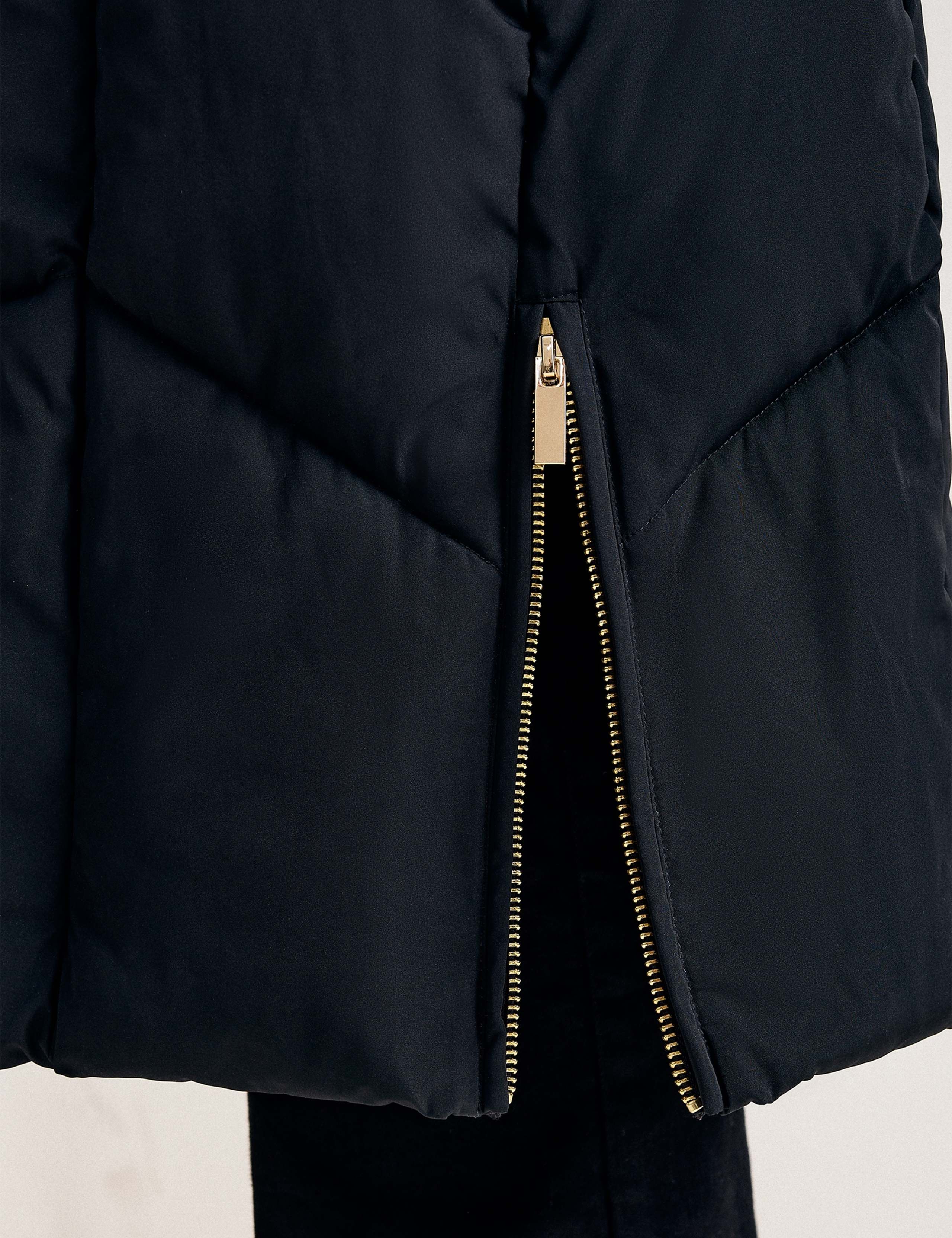 Hooded Belted Longline Puffer Coat 10 of 10