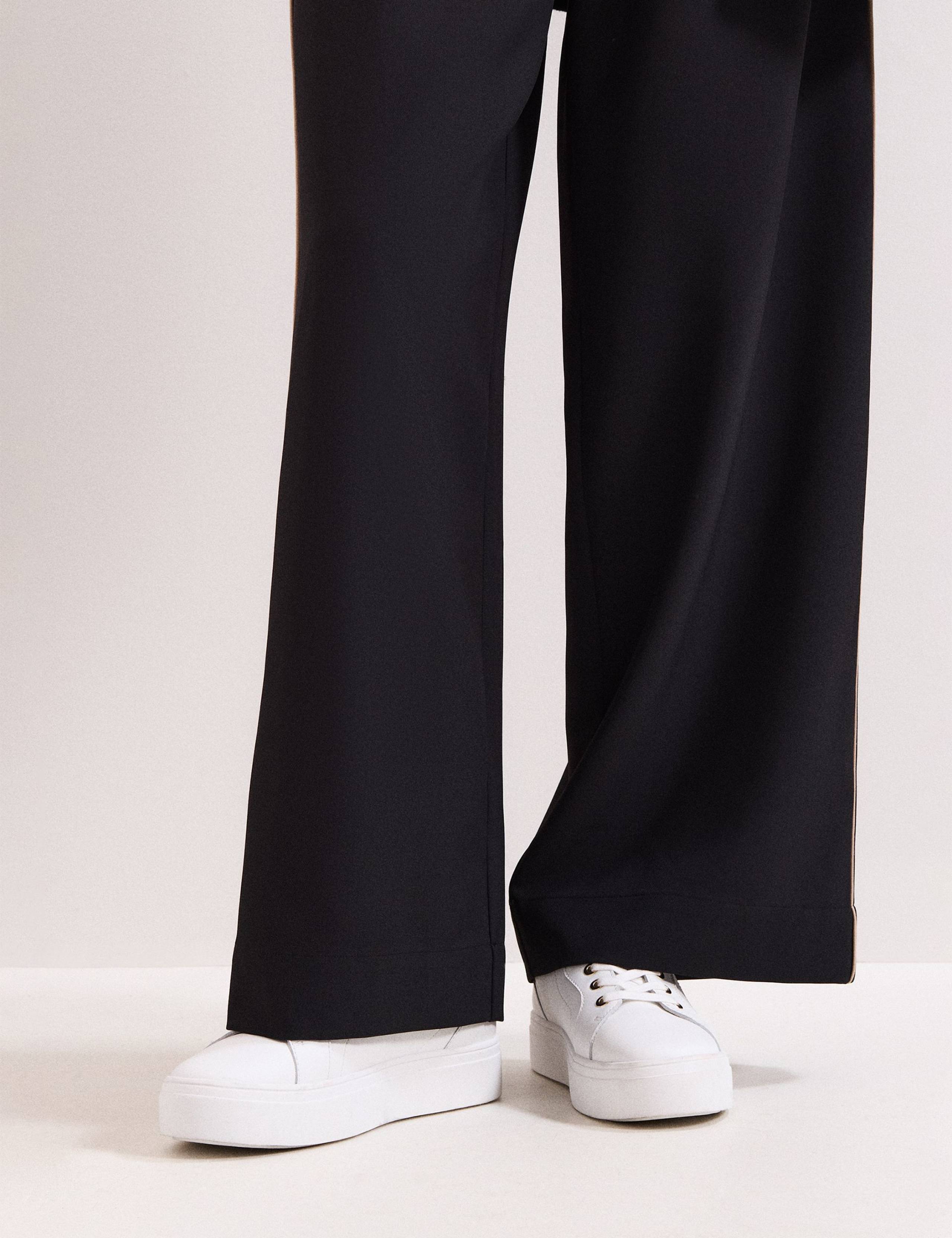 Leather Flatform Trainers 2 of 9