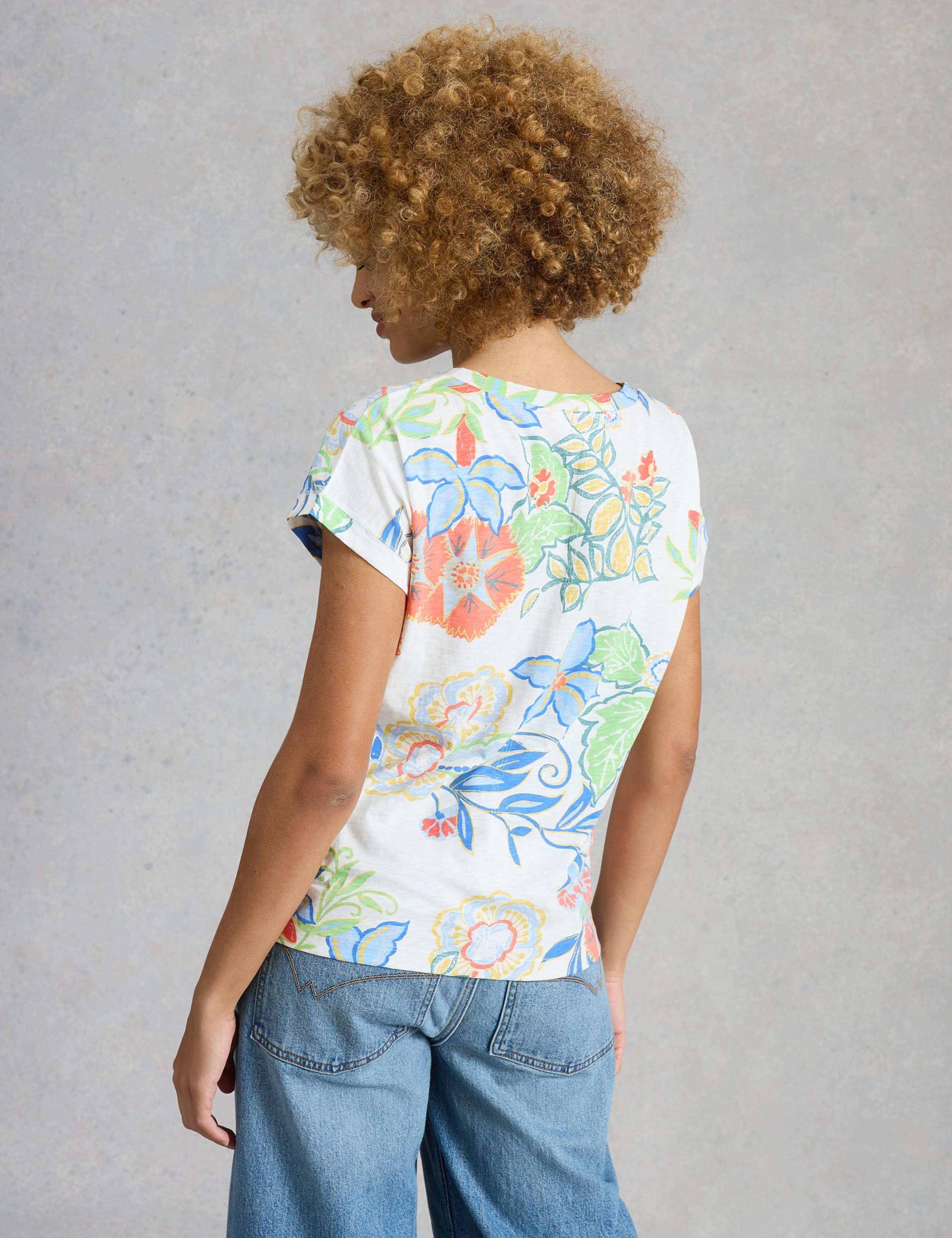 Pure Cotton Printed T-Shirt 5 of 6