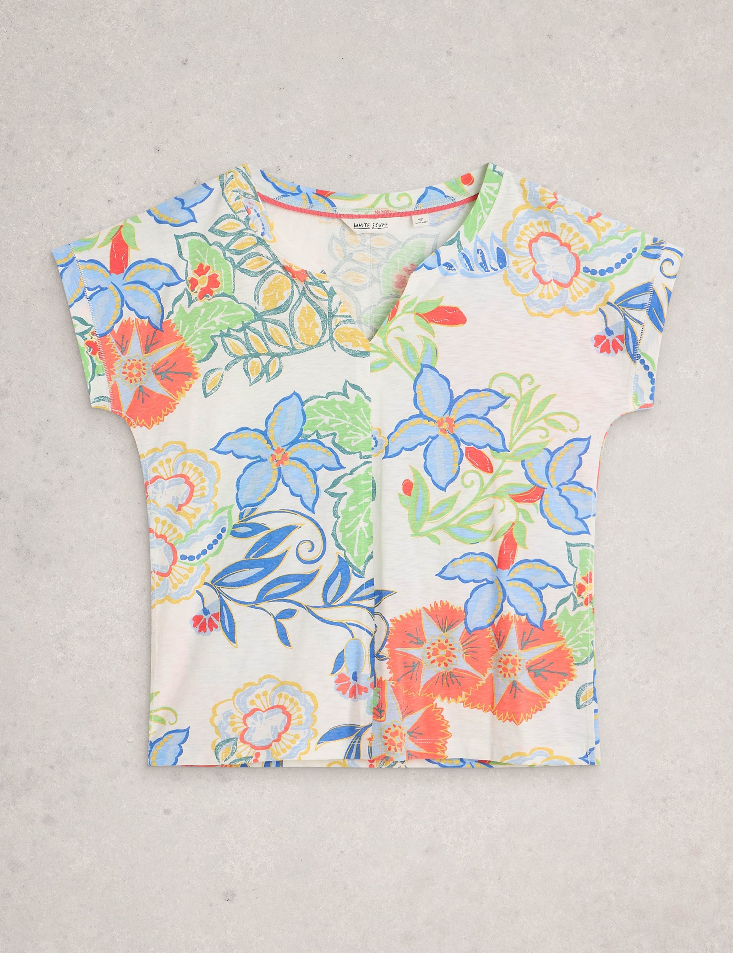 Pure Cotton Printed T-Shirt 2 of 6