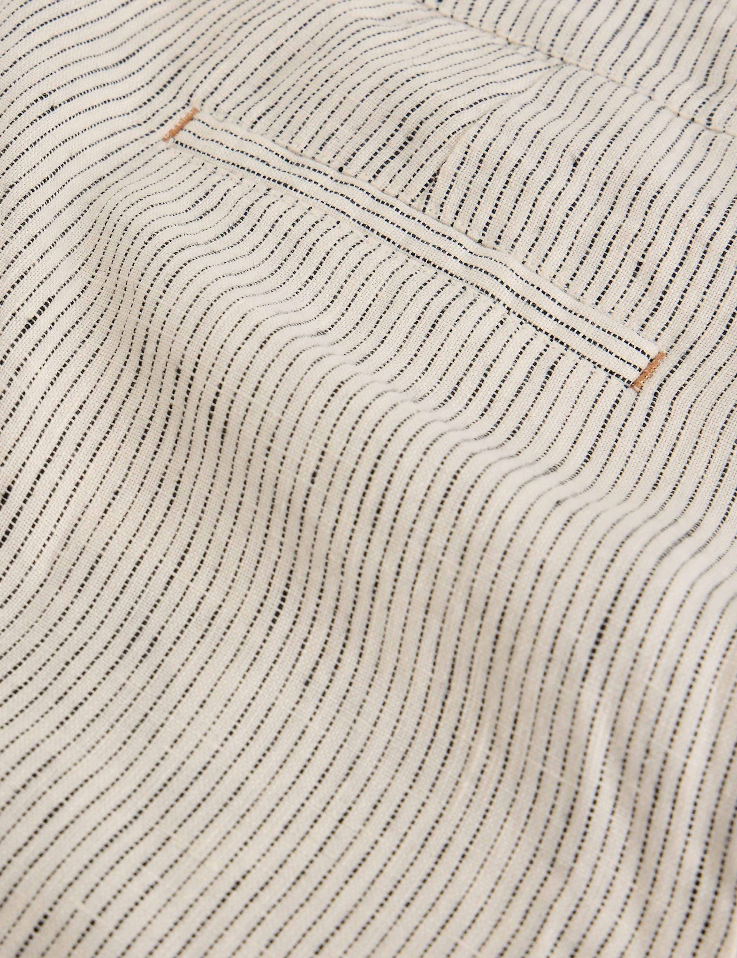 Pure Linen Striped Shorts 5 of 6