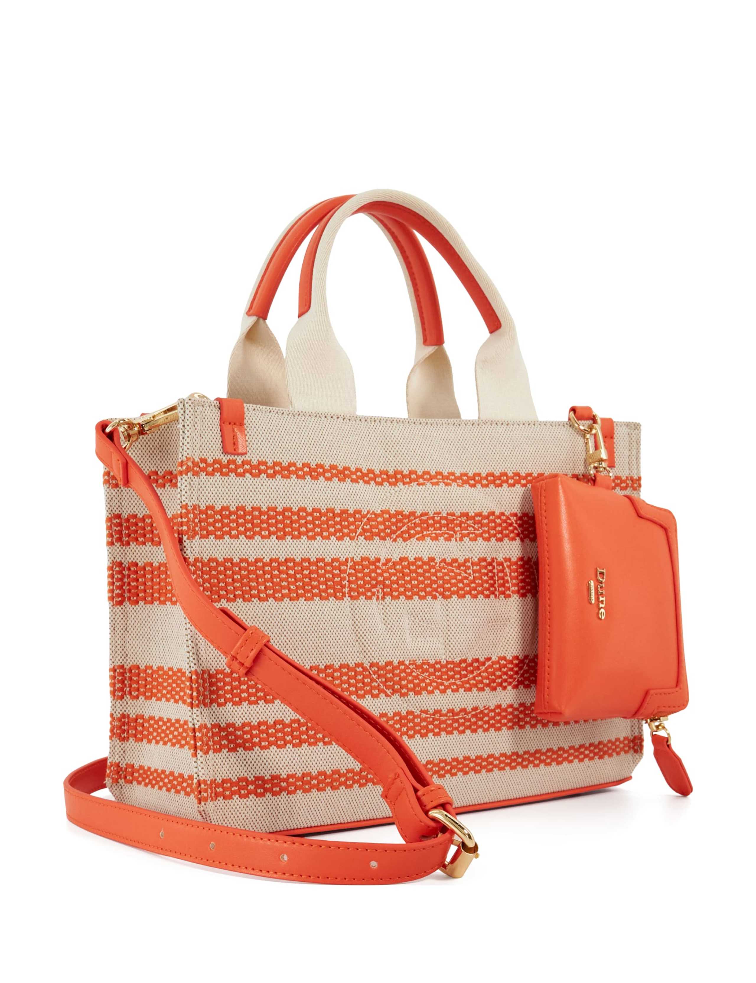 Cotton Rich Striped Top Handle Shopper 3 of 6