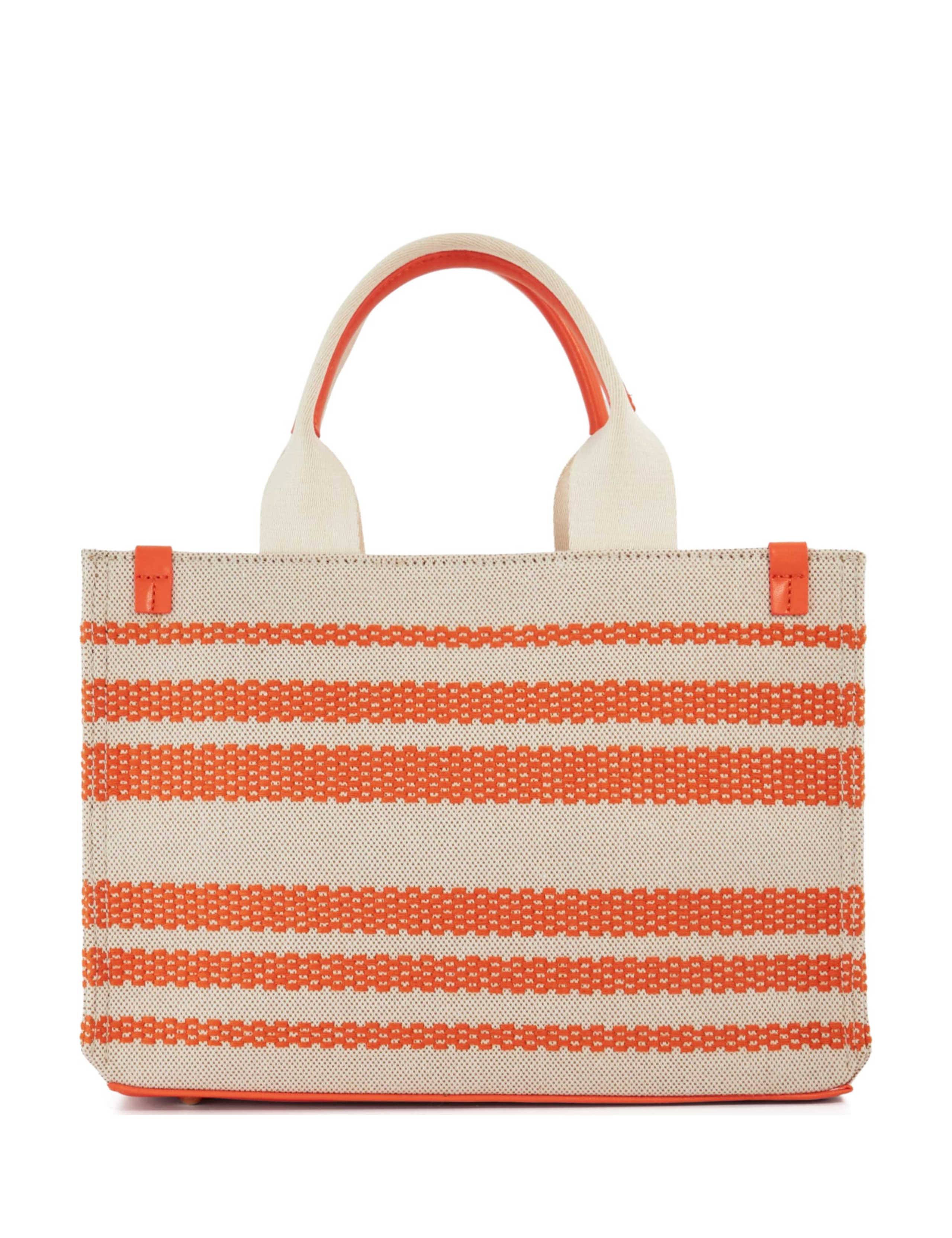 Cotton Rich Striped Top Handle Shopper 4 of 6
