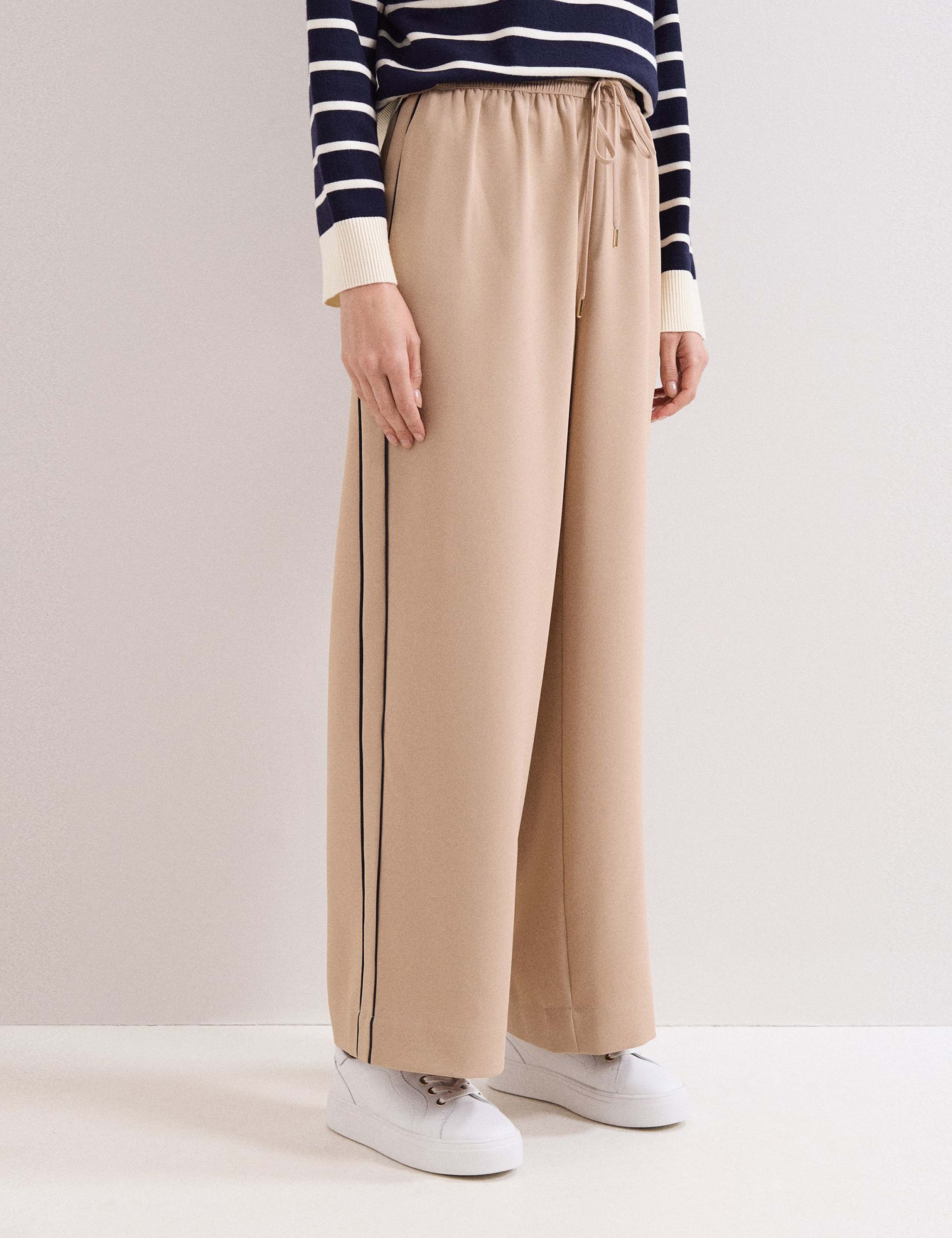 Side Stripe Drawstring Wide Leg Trousers 5 of 6