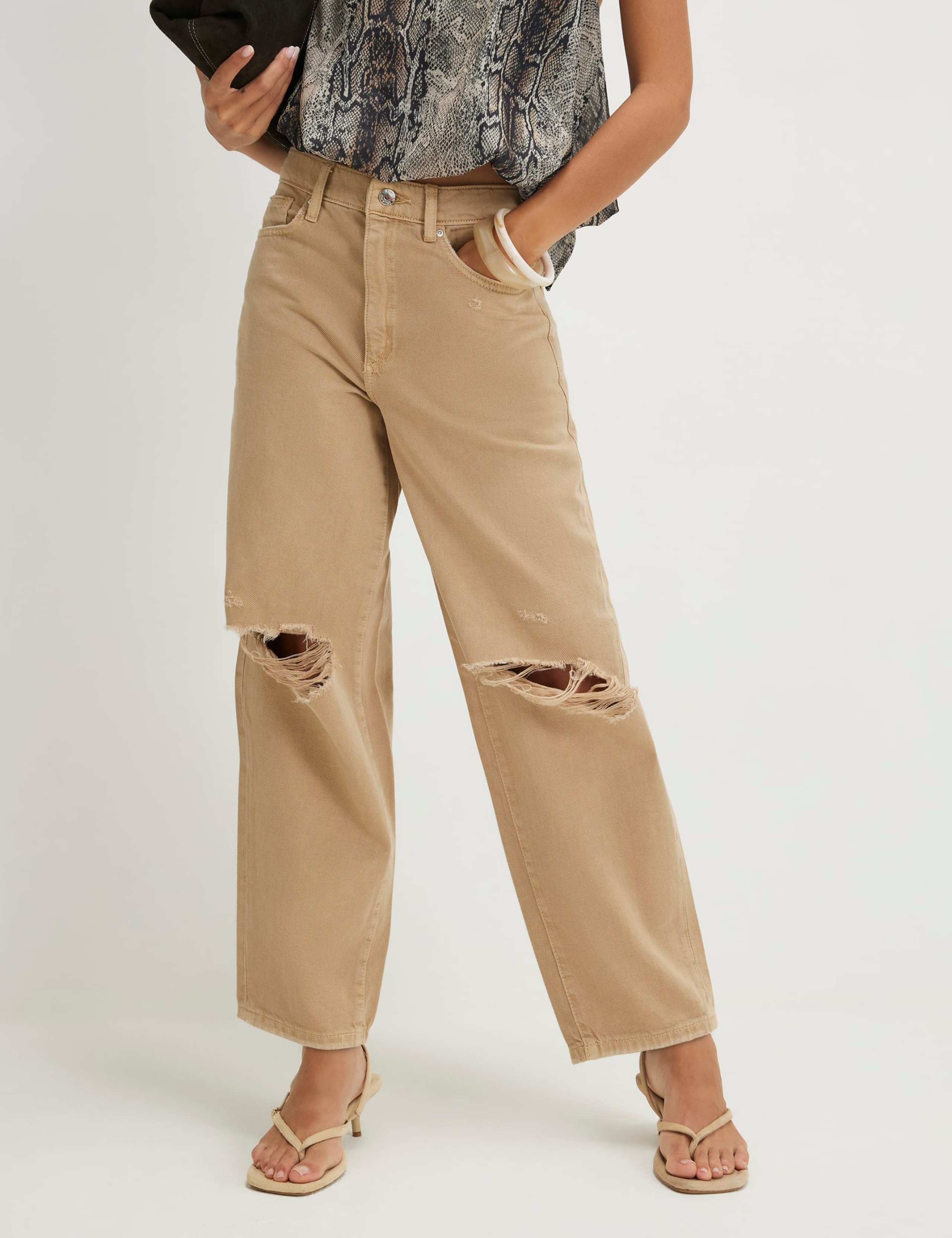 Barrel Leg Ankle Grazer Jeans 4 of 4