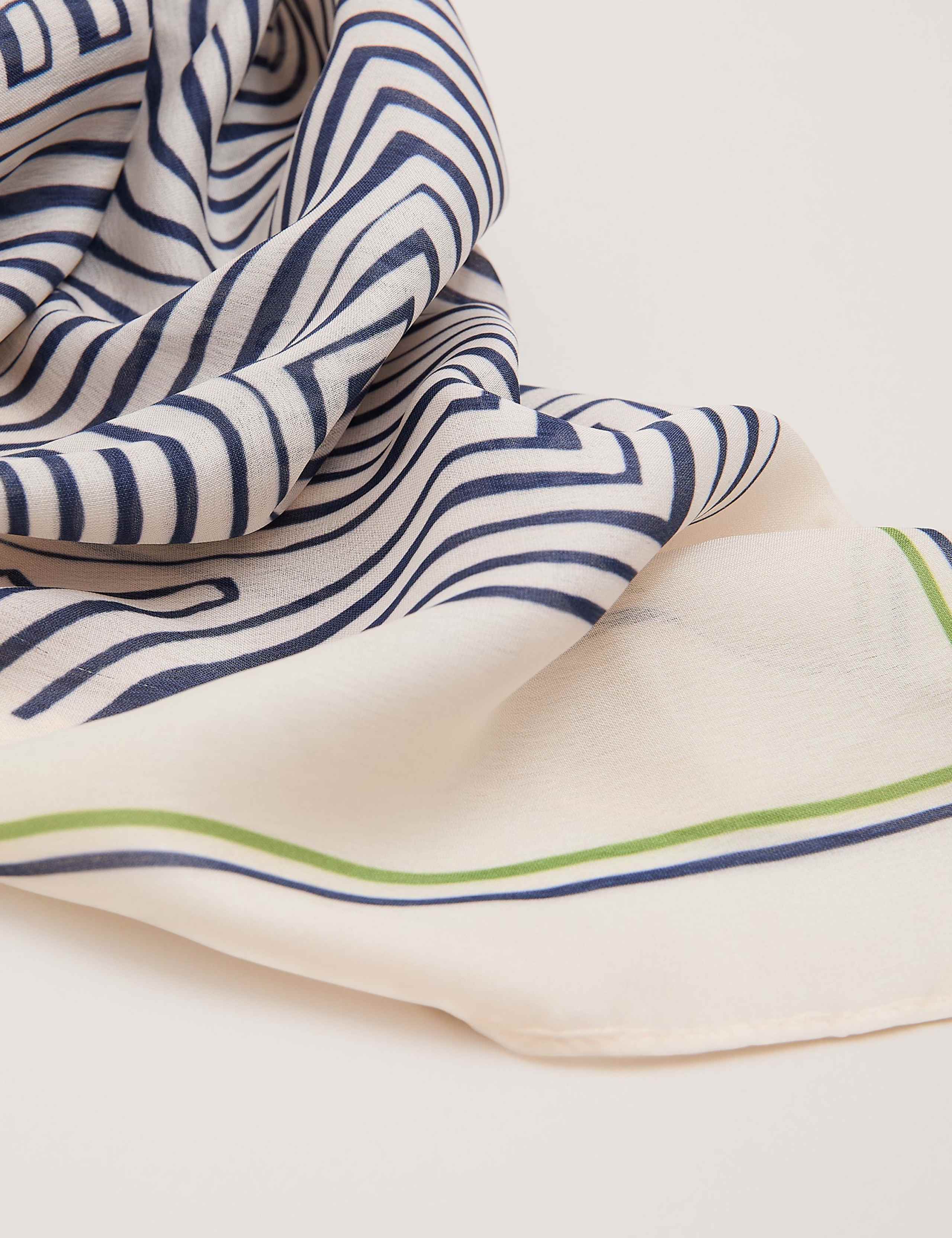 Geo Print Scarf 4 of 4