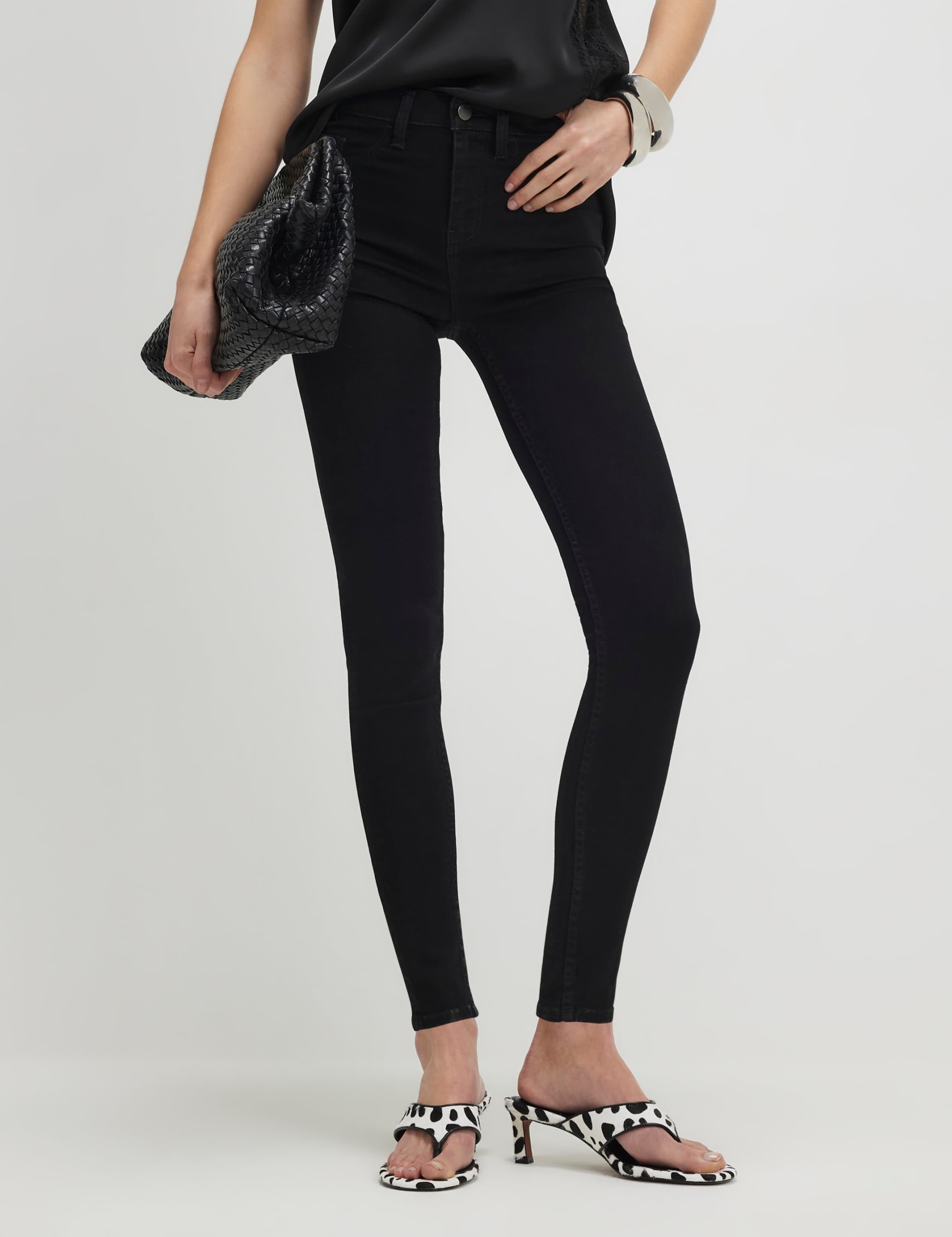Mid Rise Skinny Jeans 3 of 4