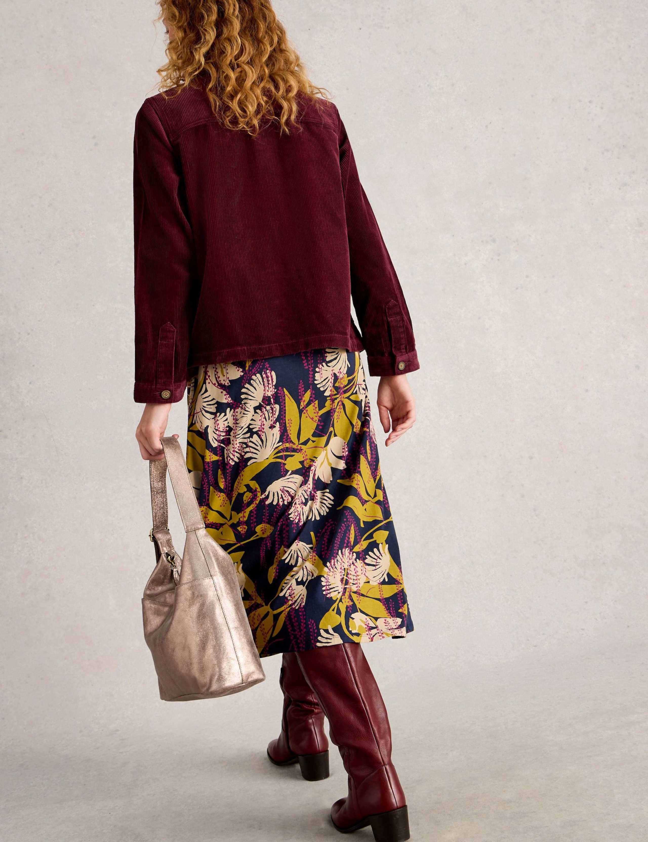 Cord Collared Relaxed Jacket 3 of 6