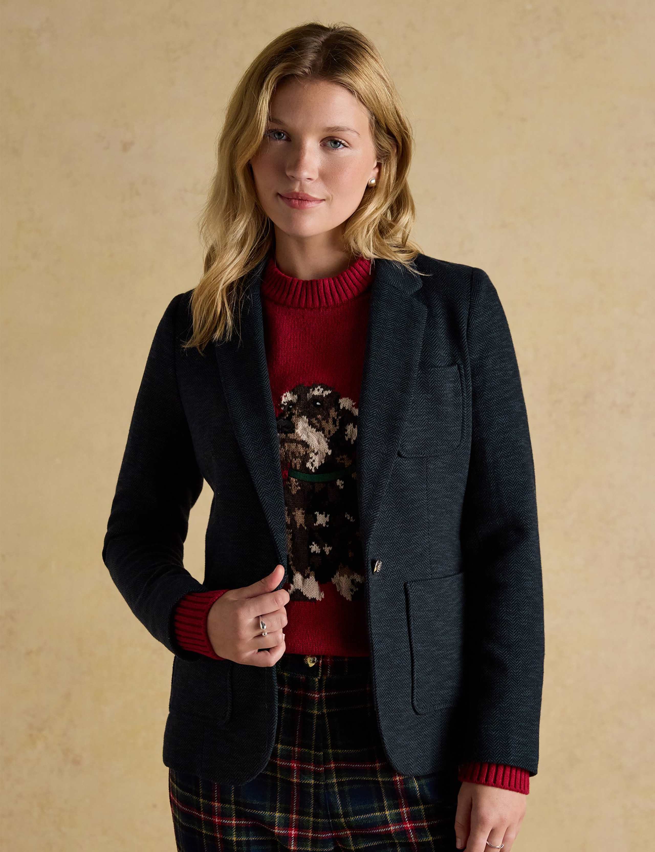 Herringbone Blazer 3 of 11