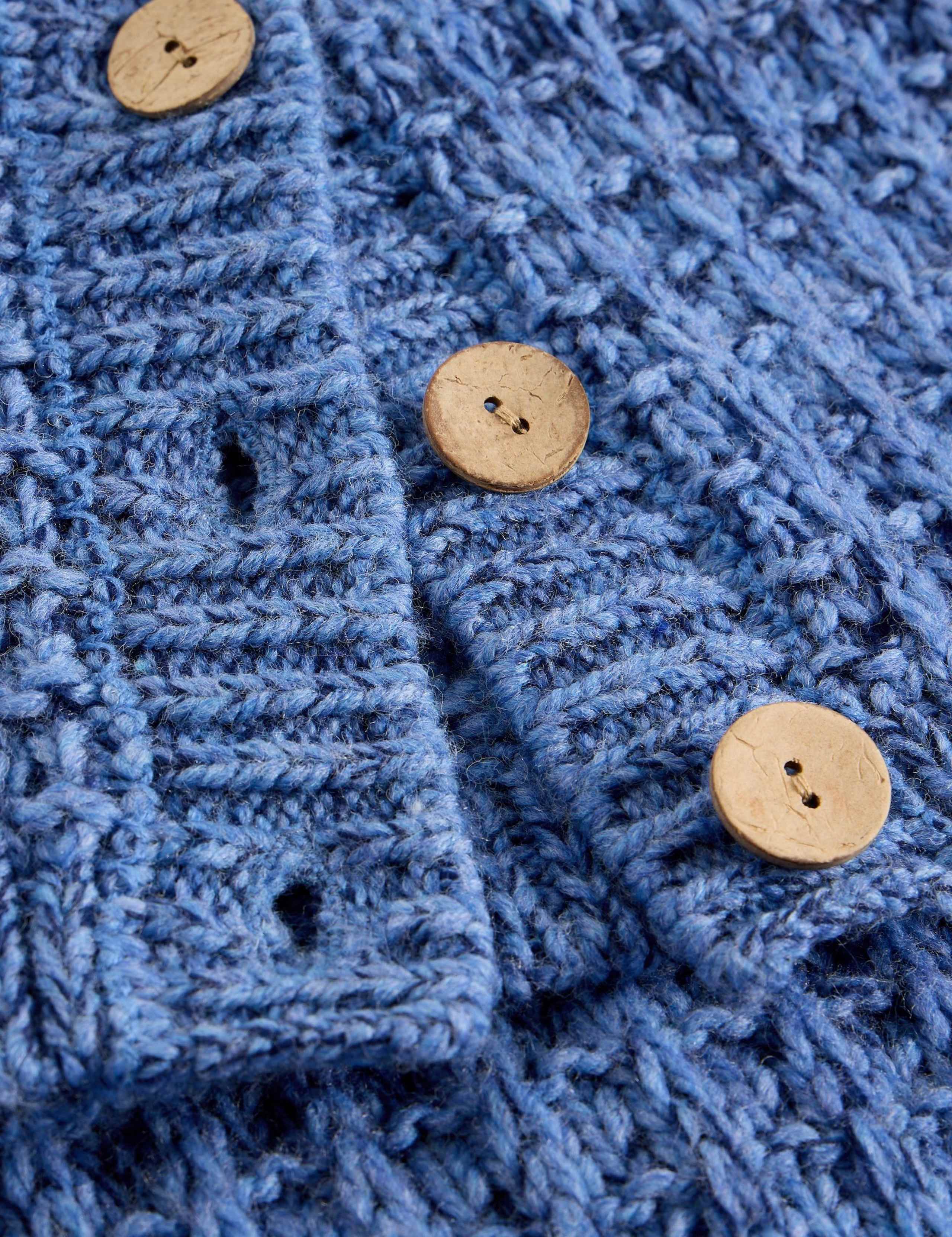 Button Front Knitted Vest with Wool 5 of 6