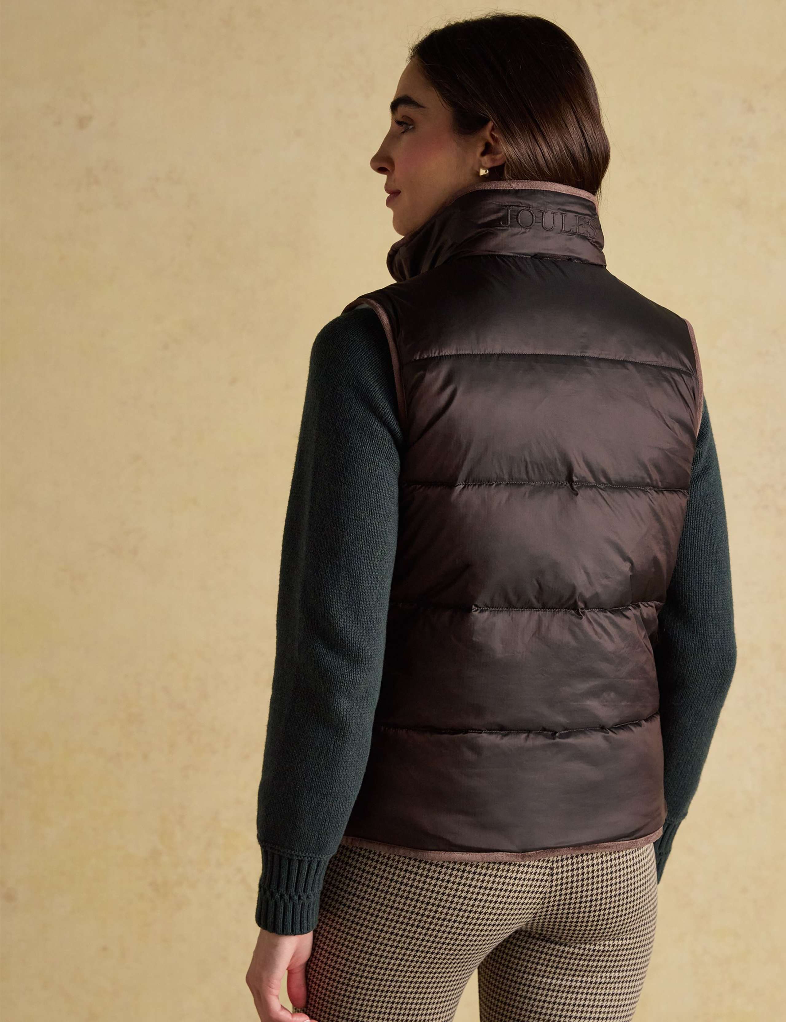 Reversible Padded Funnel Neck Gilet 4 of 9