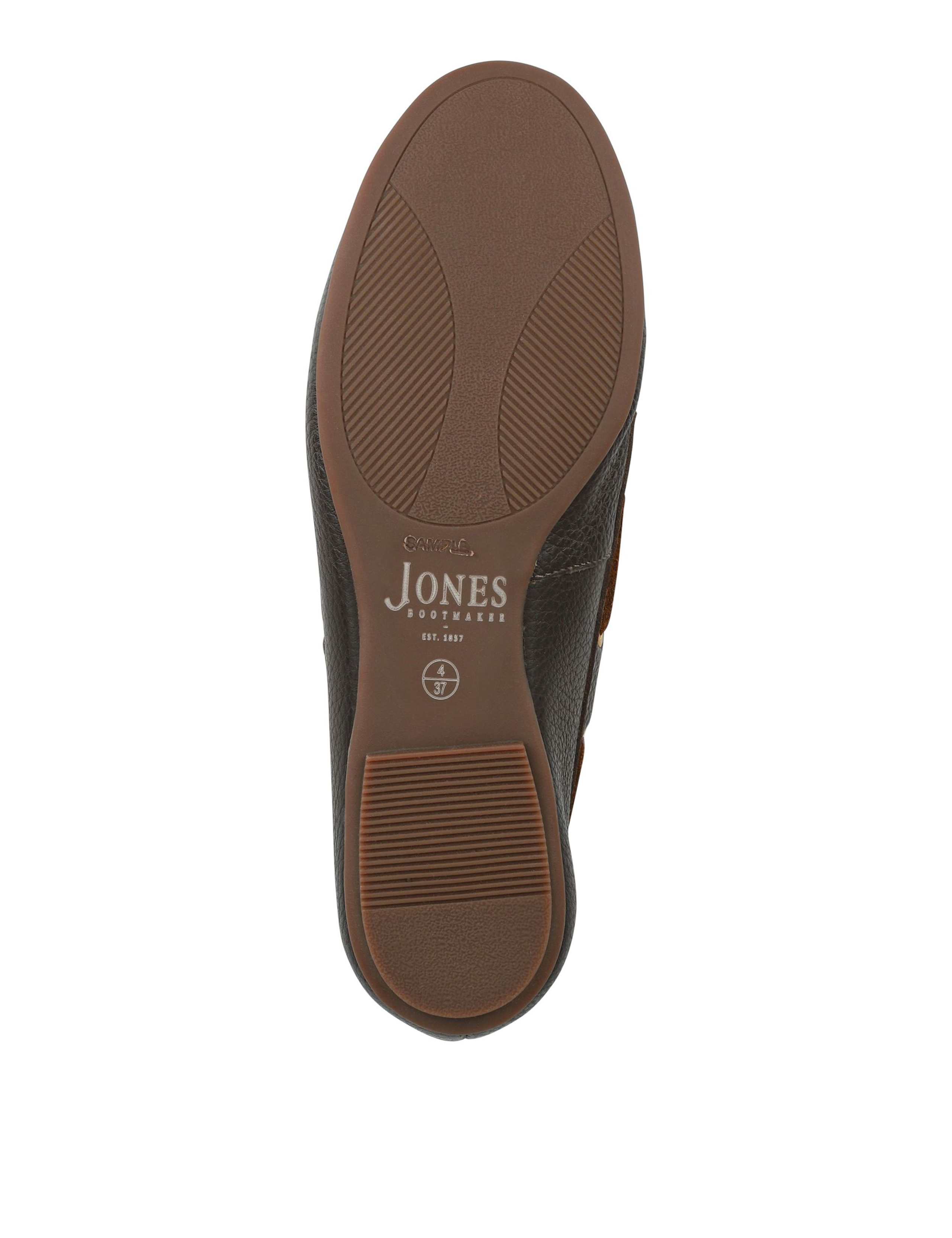 Suede Lace Up Eyelet Detail Loafers 4 of 6