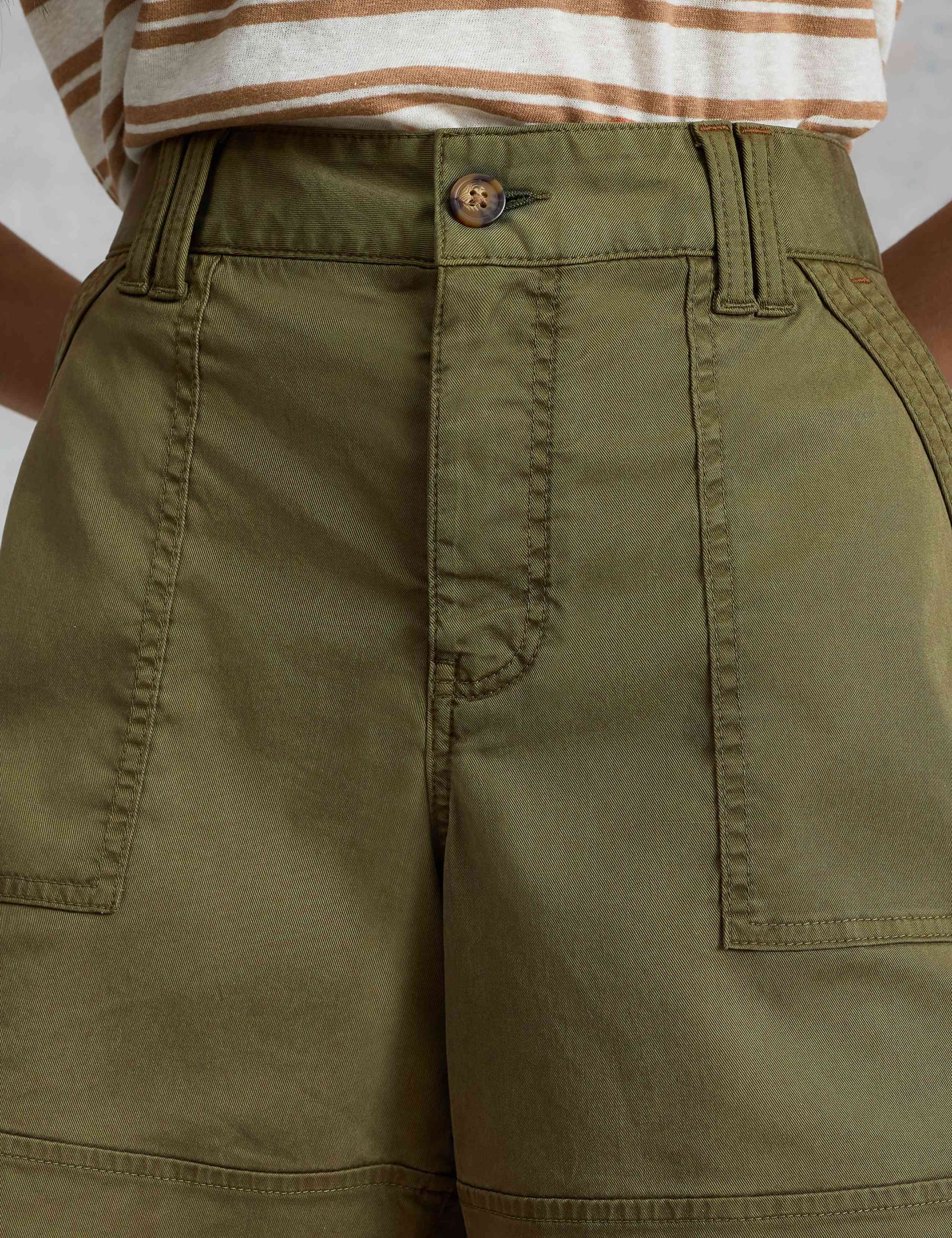 Lyocell Rich Cargo Shorts with Cotton 4 of 6