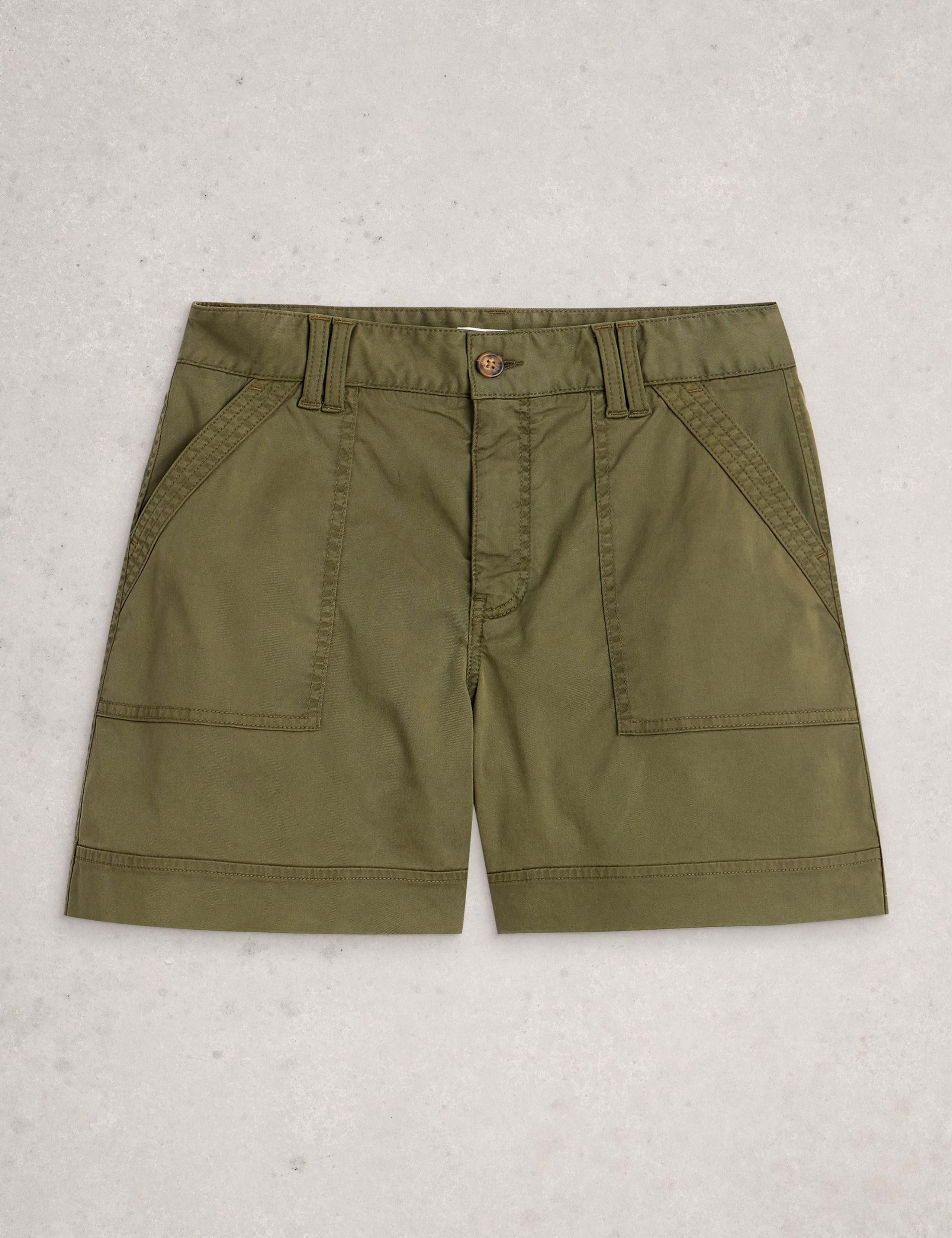 Lyocell Rich Cargo Shorts with Cotton 2 of 6
