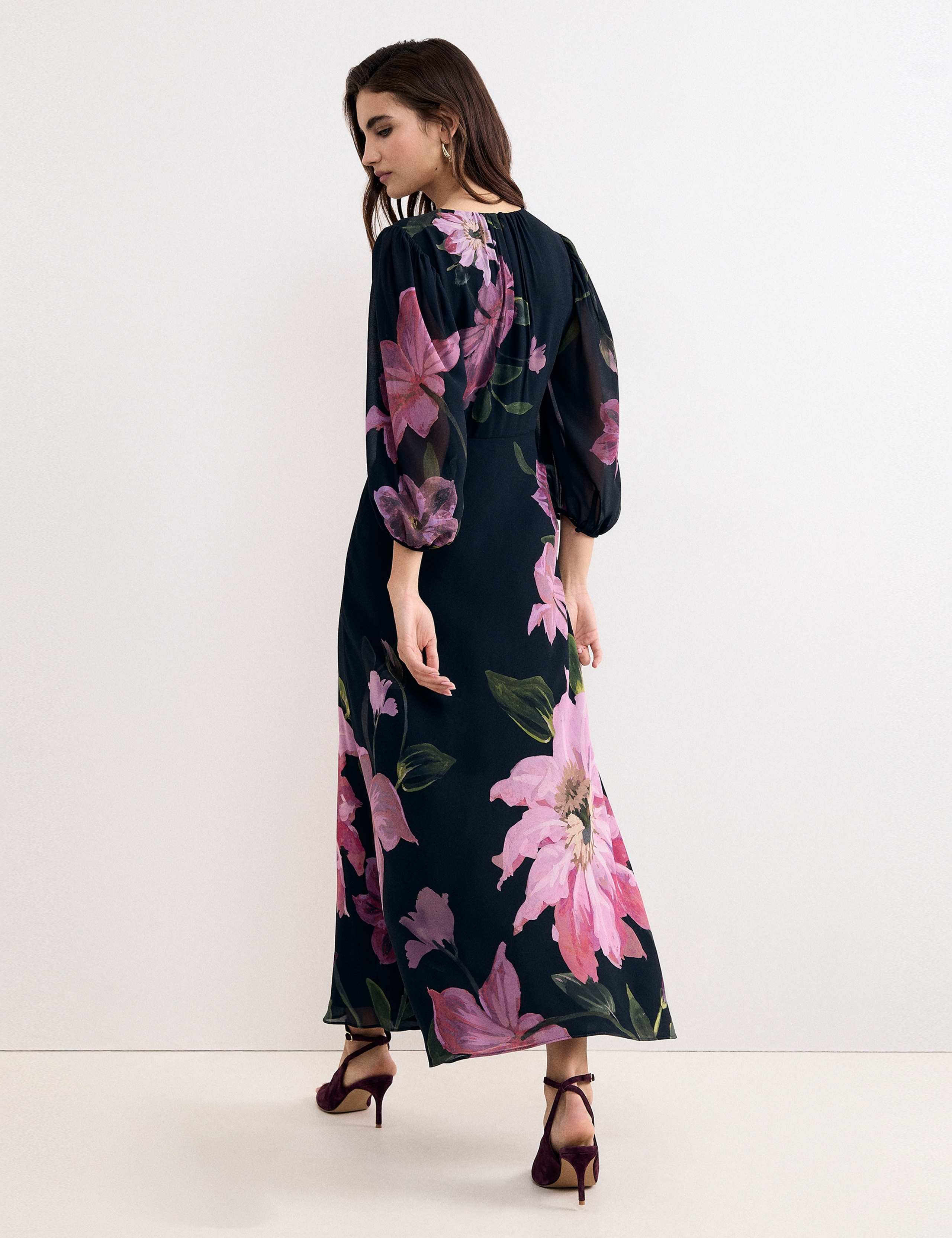 Floral V-Neck Maxi Dress 5 of 7
