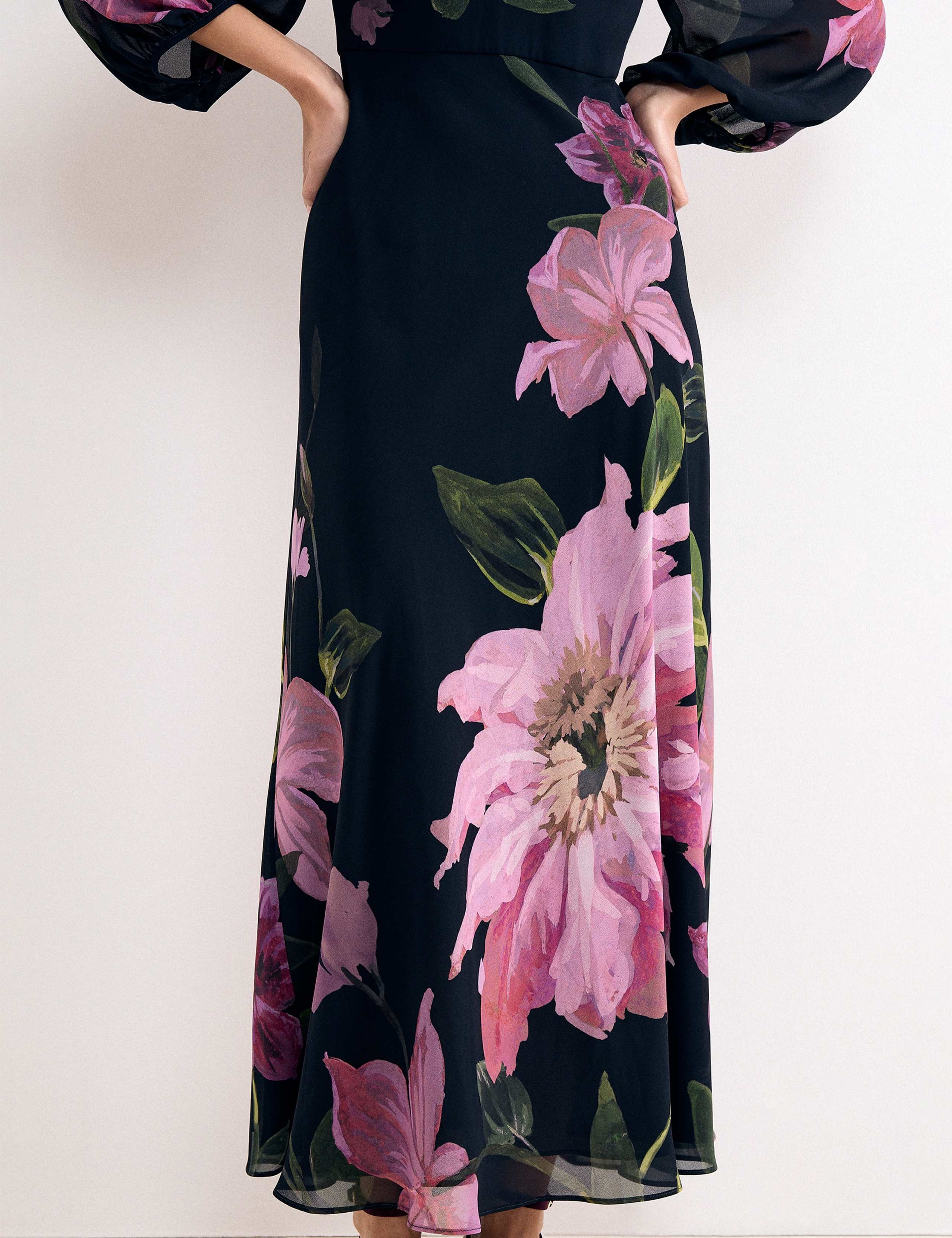 Floral V-Neck Maxi Dress 6 of 7