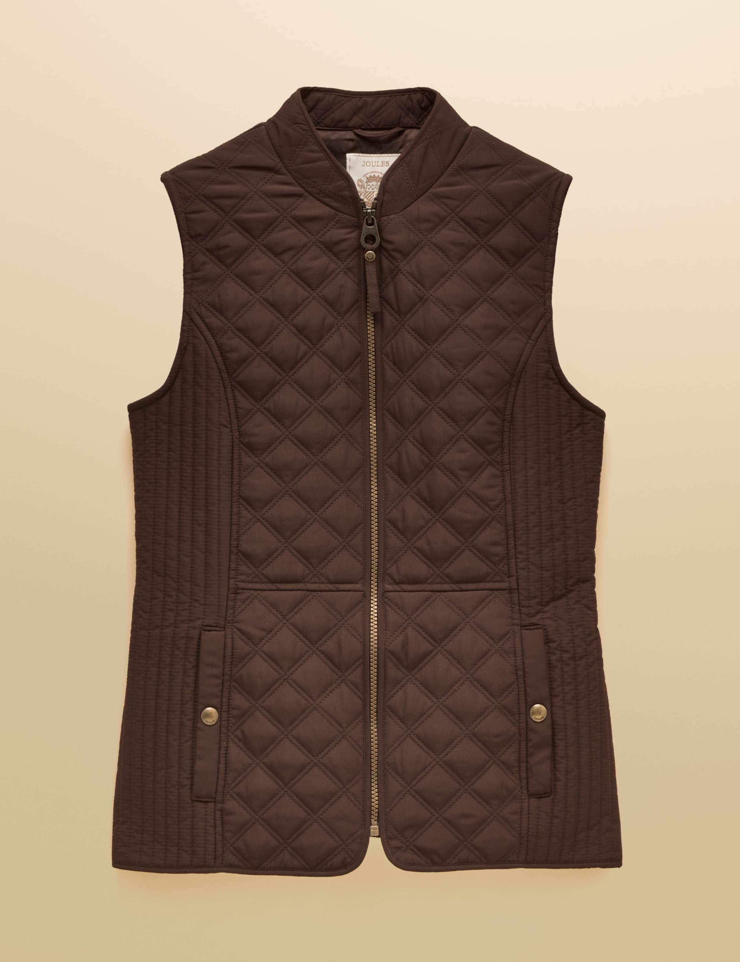 Showerproof Diamond Quilted Gilet 5 of 8
