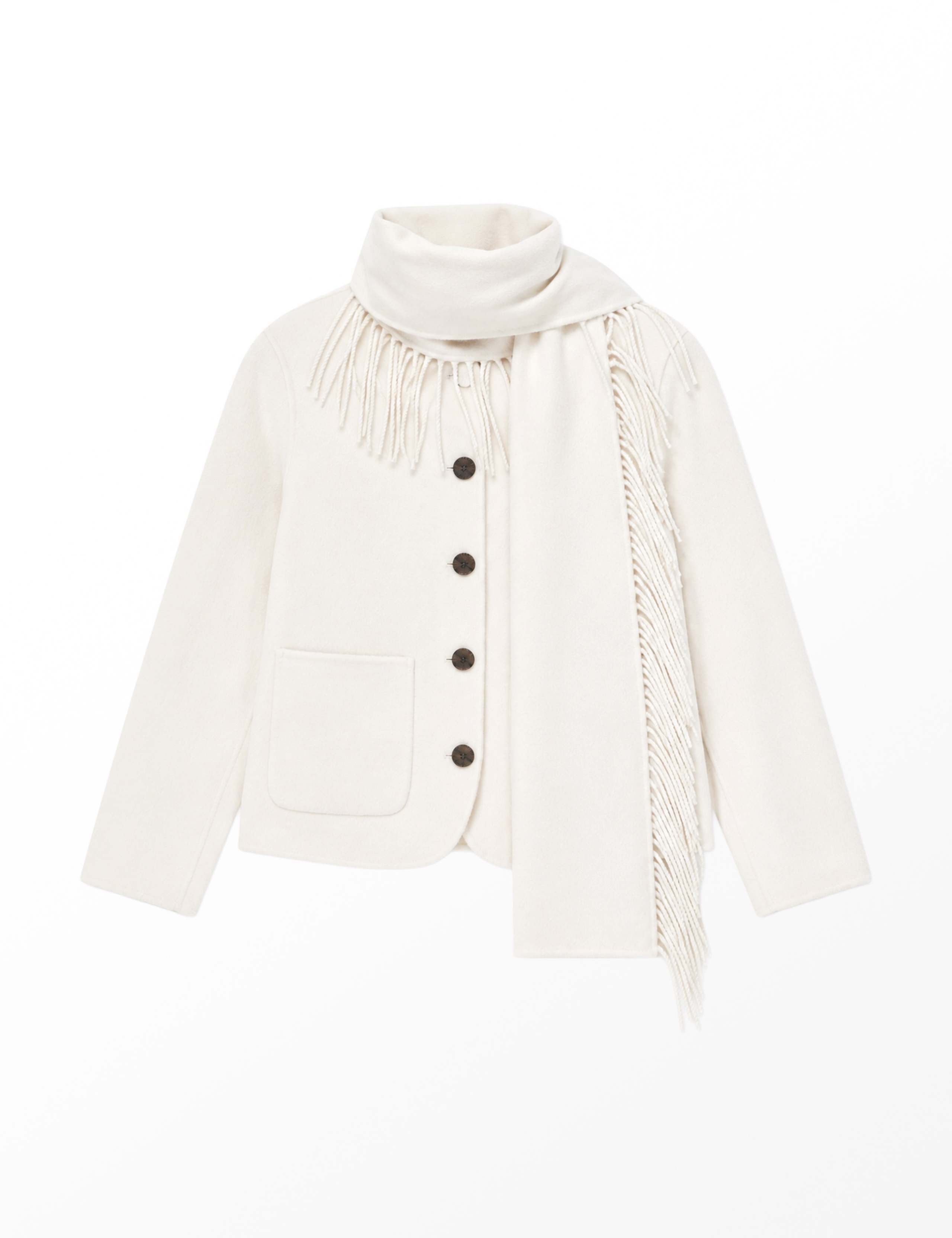 Checked Zip Up Cropped Jacket 5 of 5