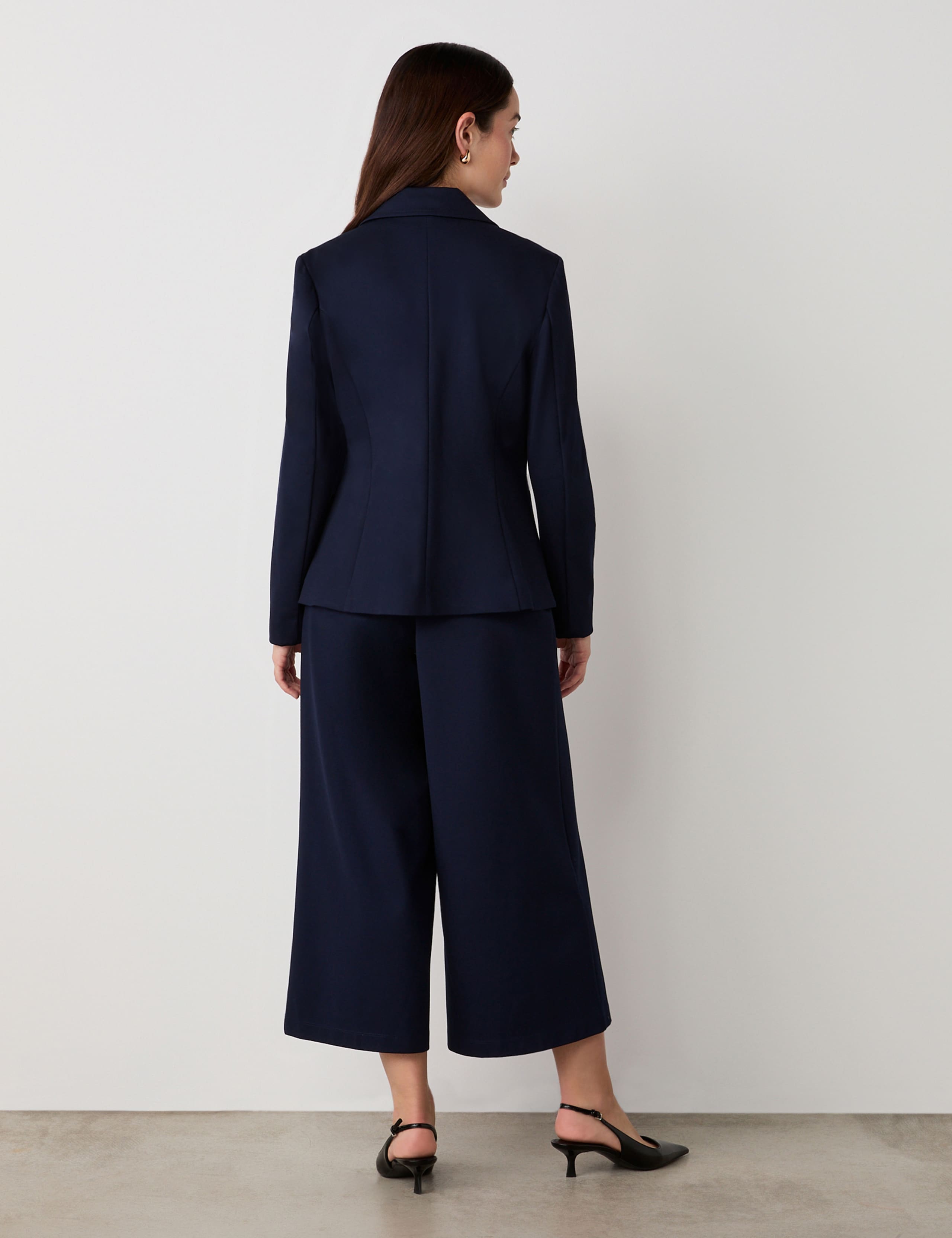 Ponte Jersey Single Breasted Blazer 2 of 5