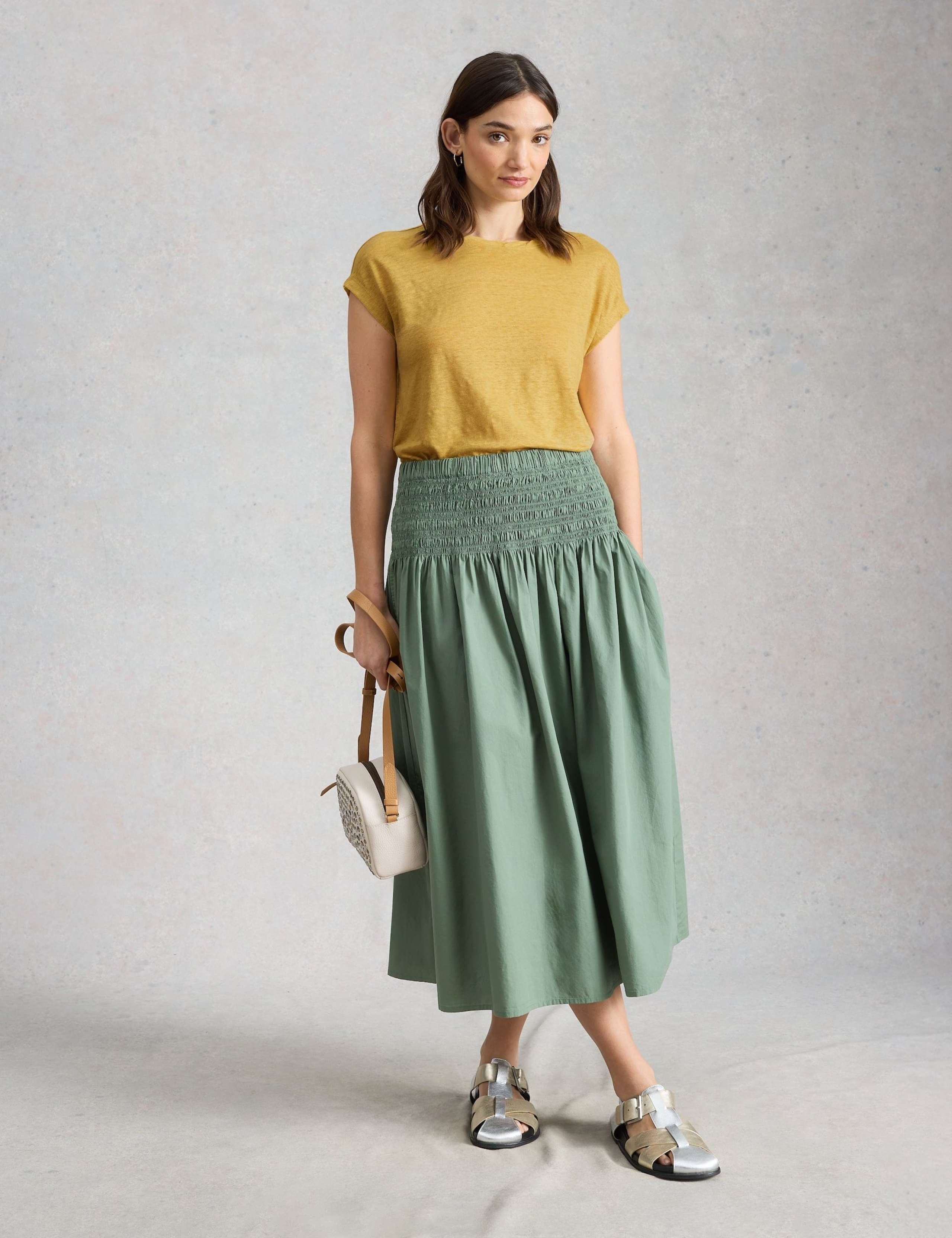 Pure Linen Jersey T-Shirt 1 of 6