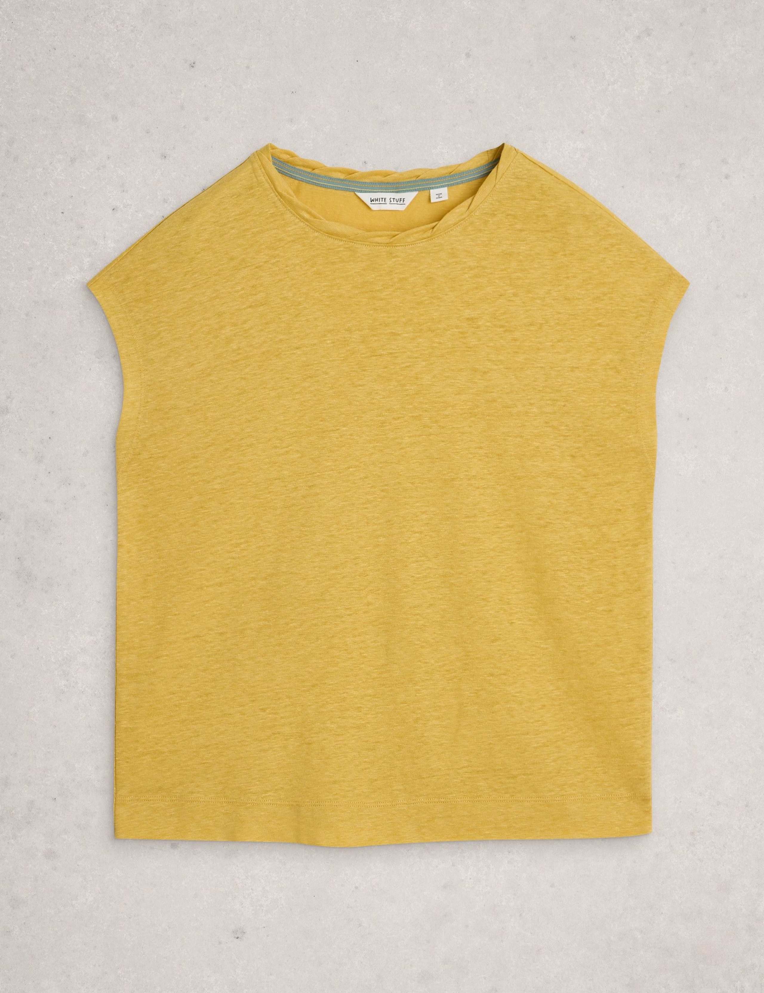 Pure Linen Jersey T-Shirt 2 of 6