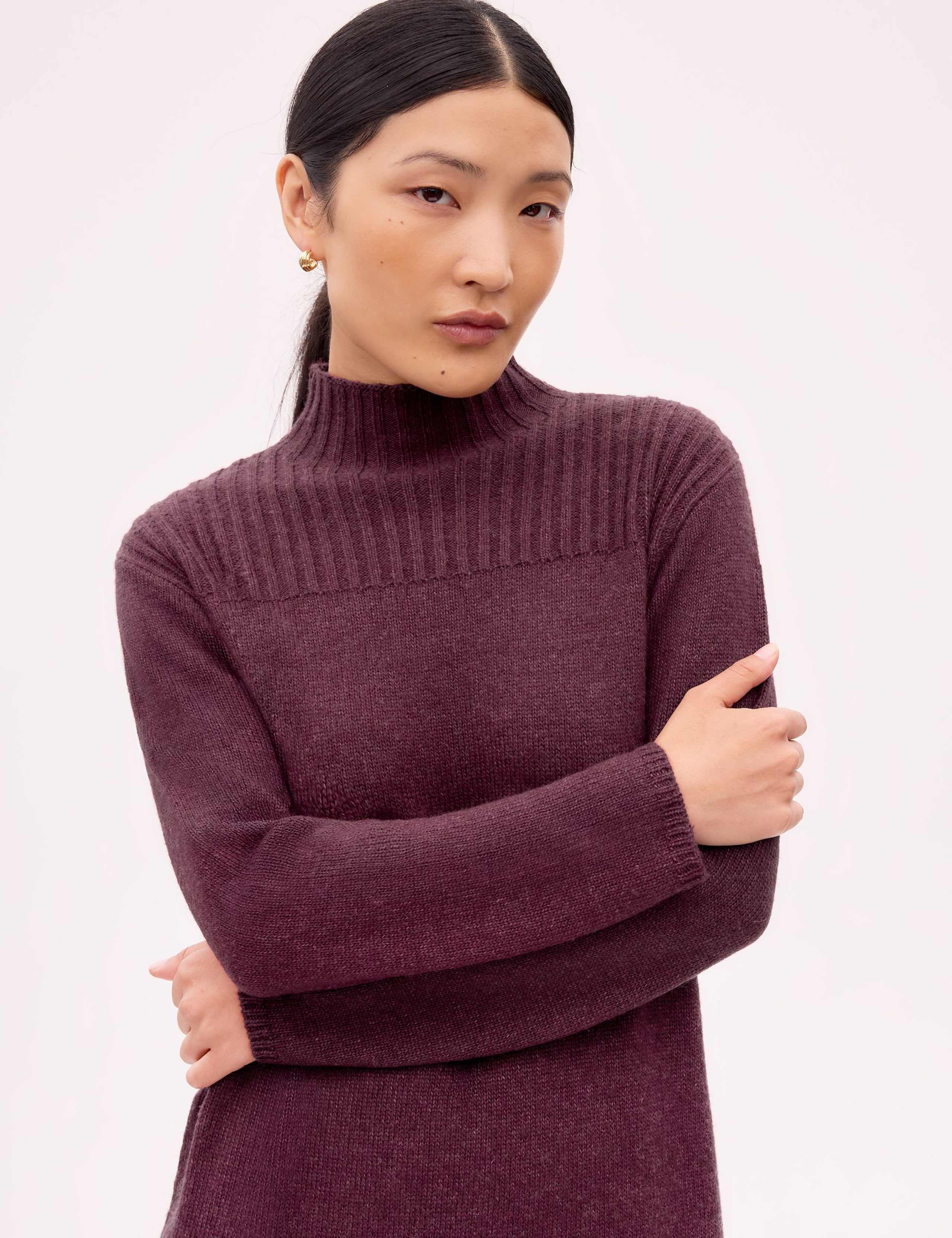 High Neck Midaxi Jumper Dress 2 of 3
