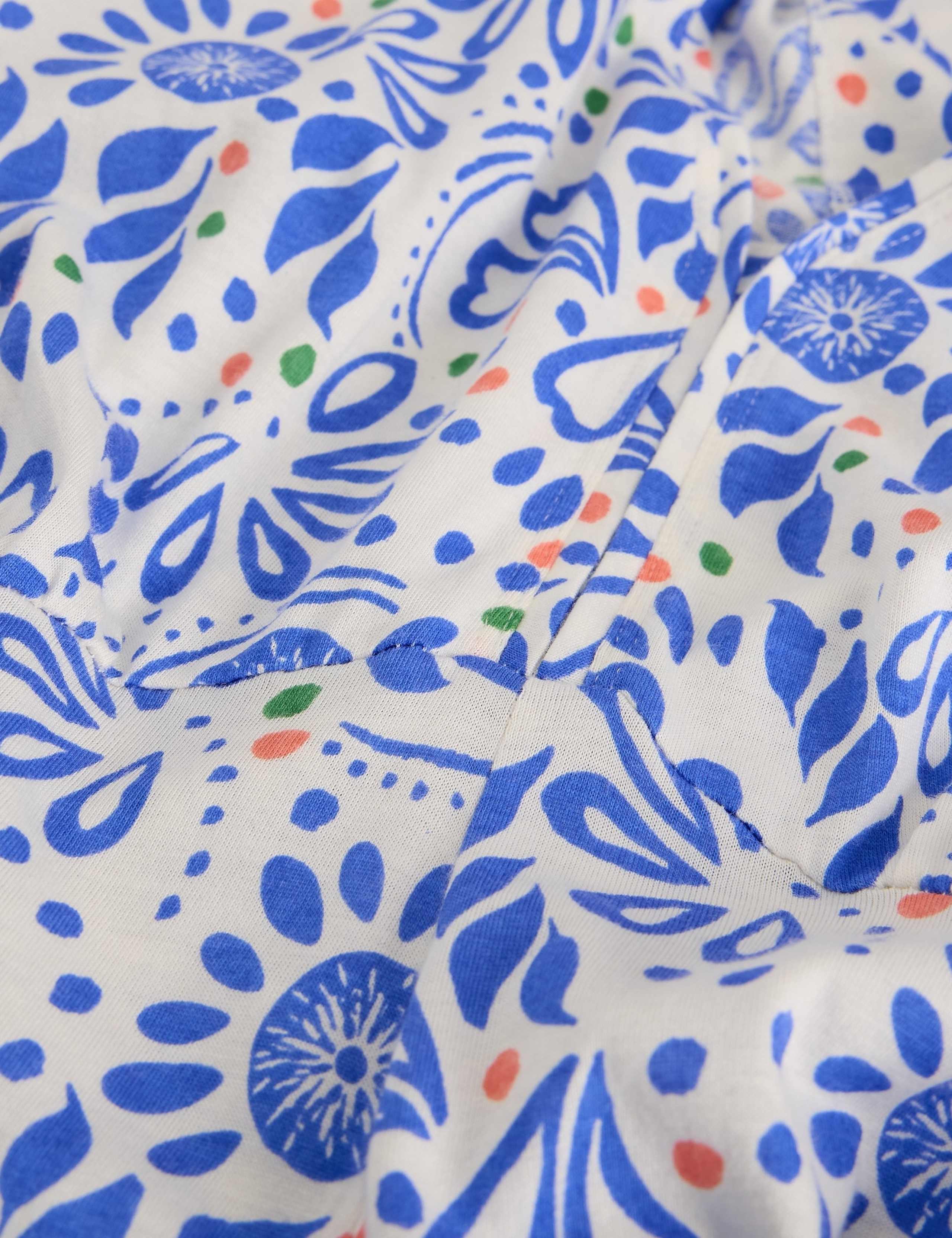Cotton Modal Blend Jersey Midi Tea Dress 6 of 6