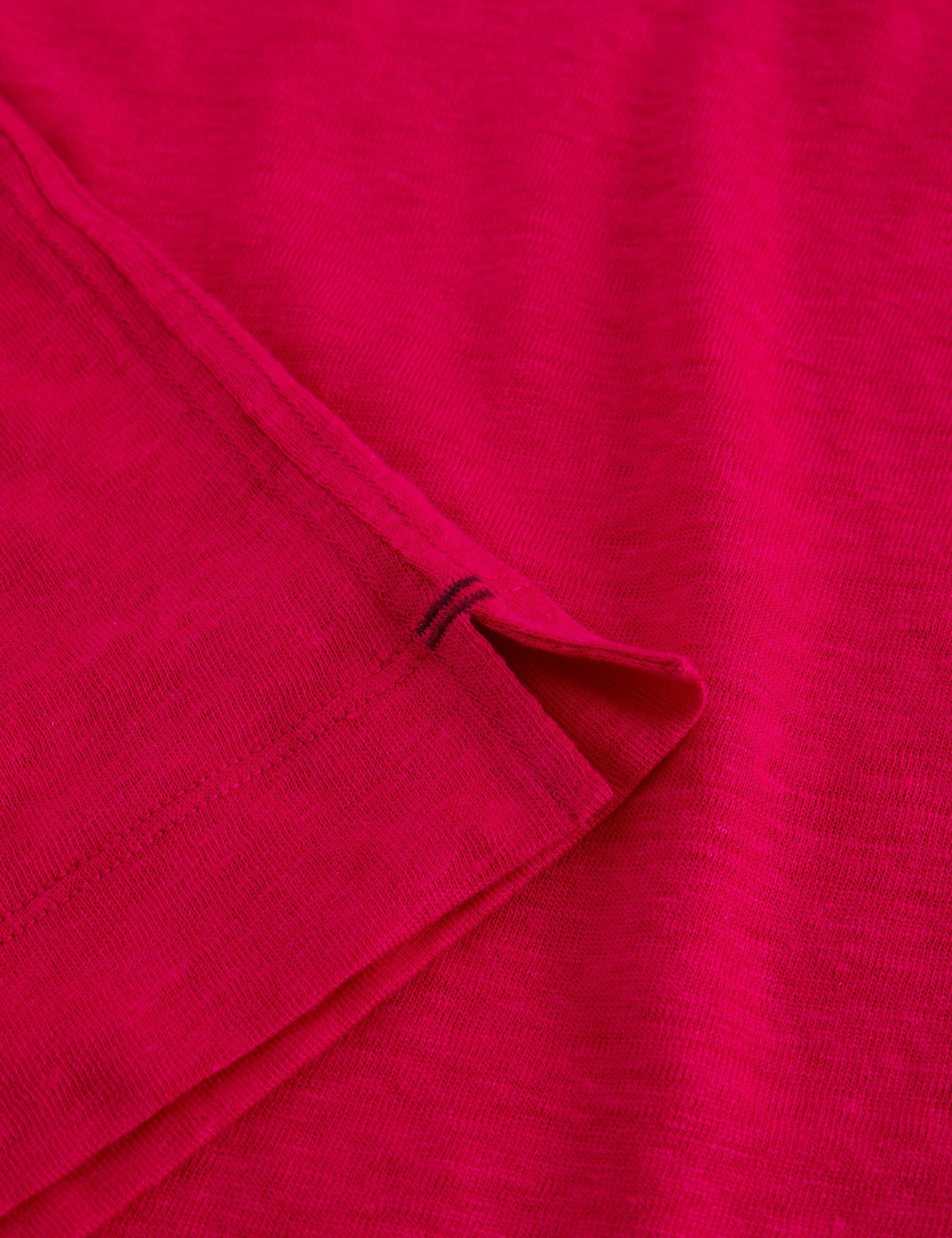 Pure Linen V-Neck T-Shirt 4 of 6