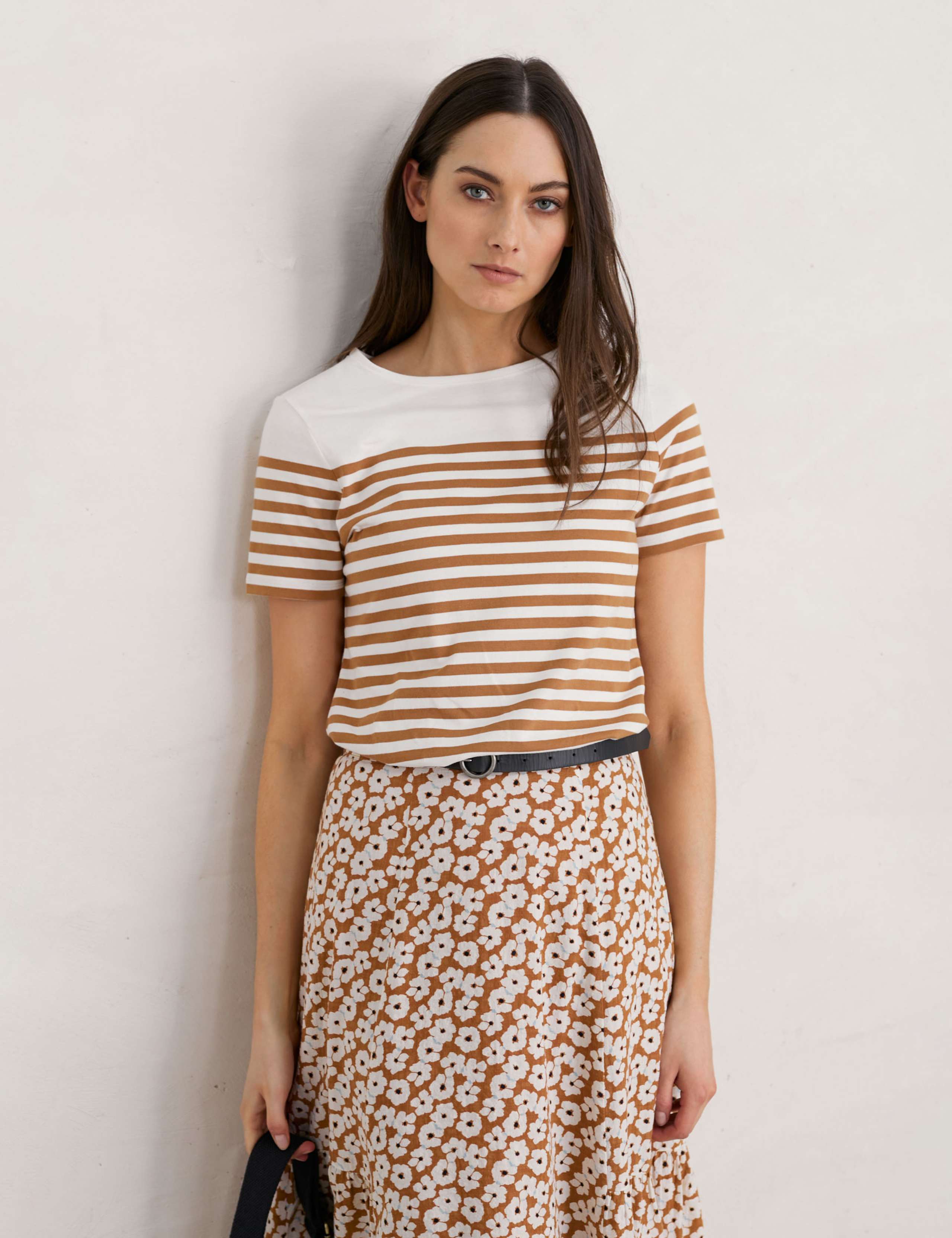 Organic Cotton Striped T-Shirt 3 of 5