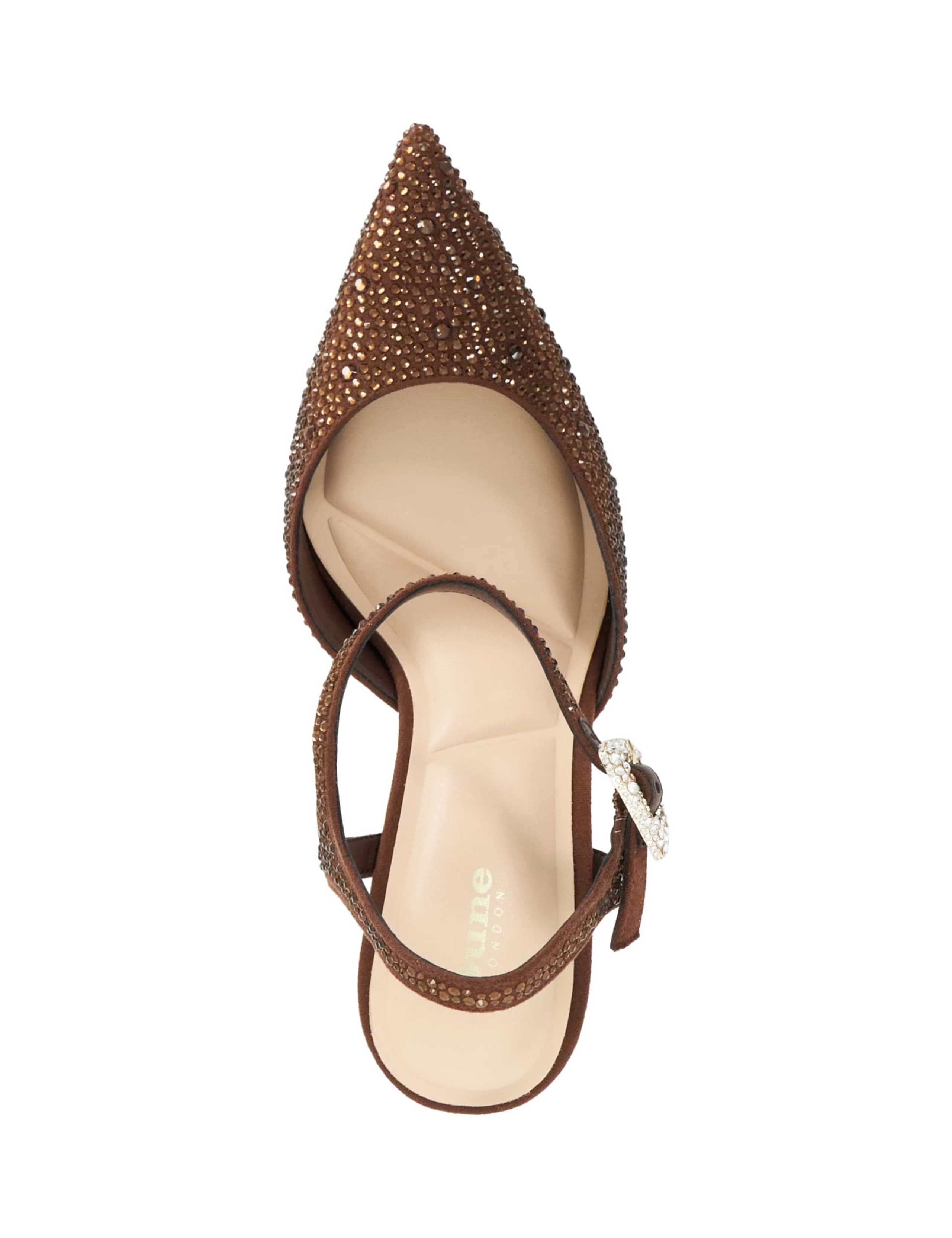 Embellished Stiletto Heel Pointed Court Shoes 2 of 5