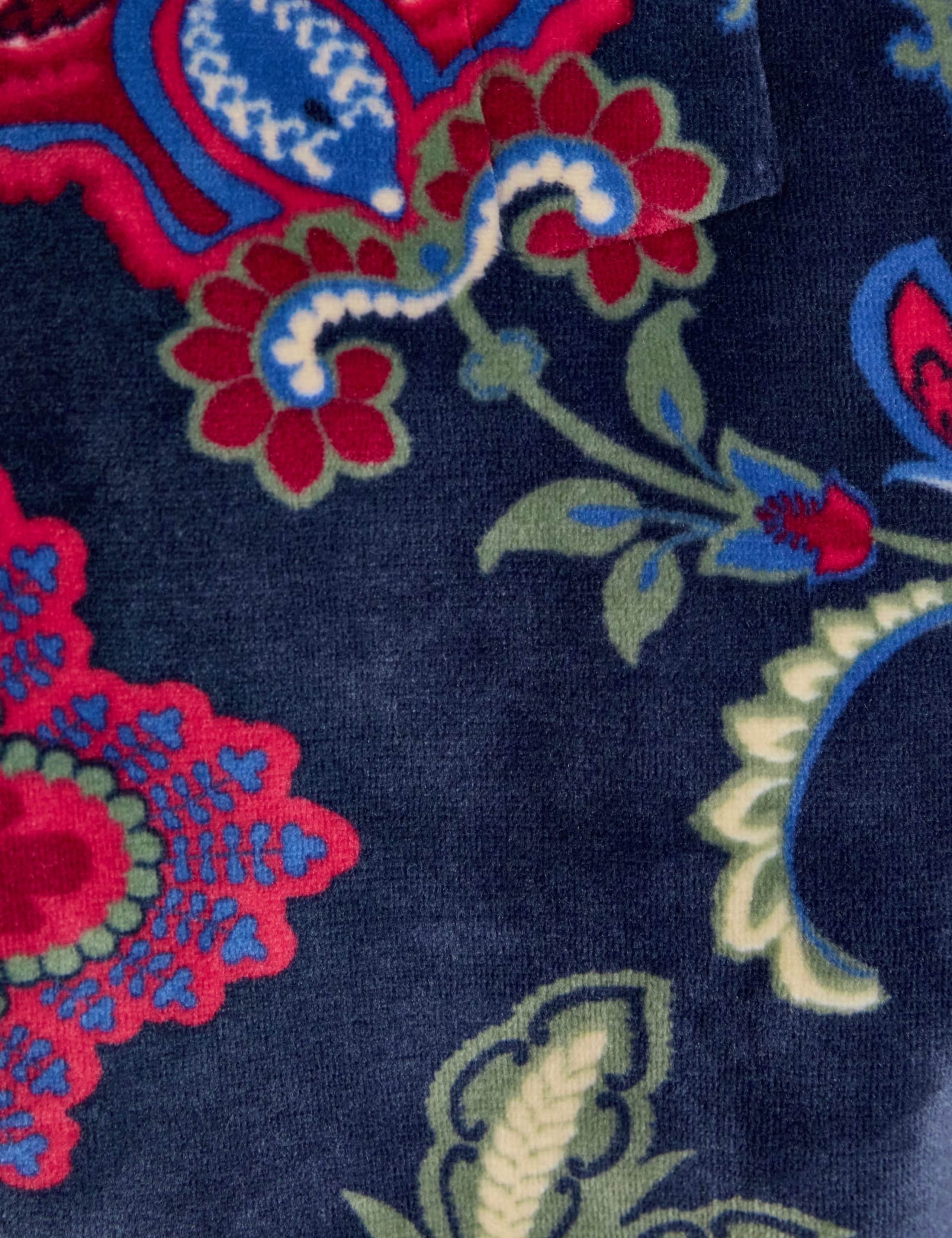 Fleece Floral Dressing Gown 3 of 8