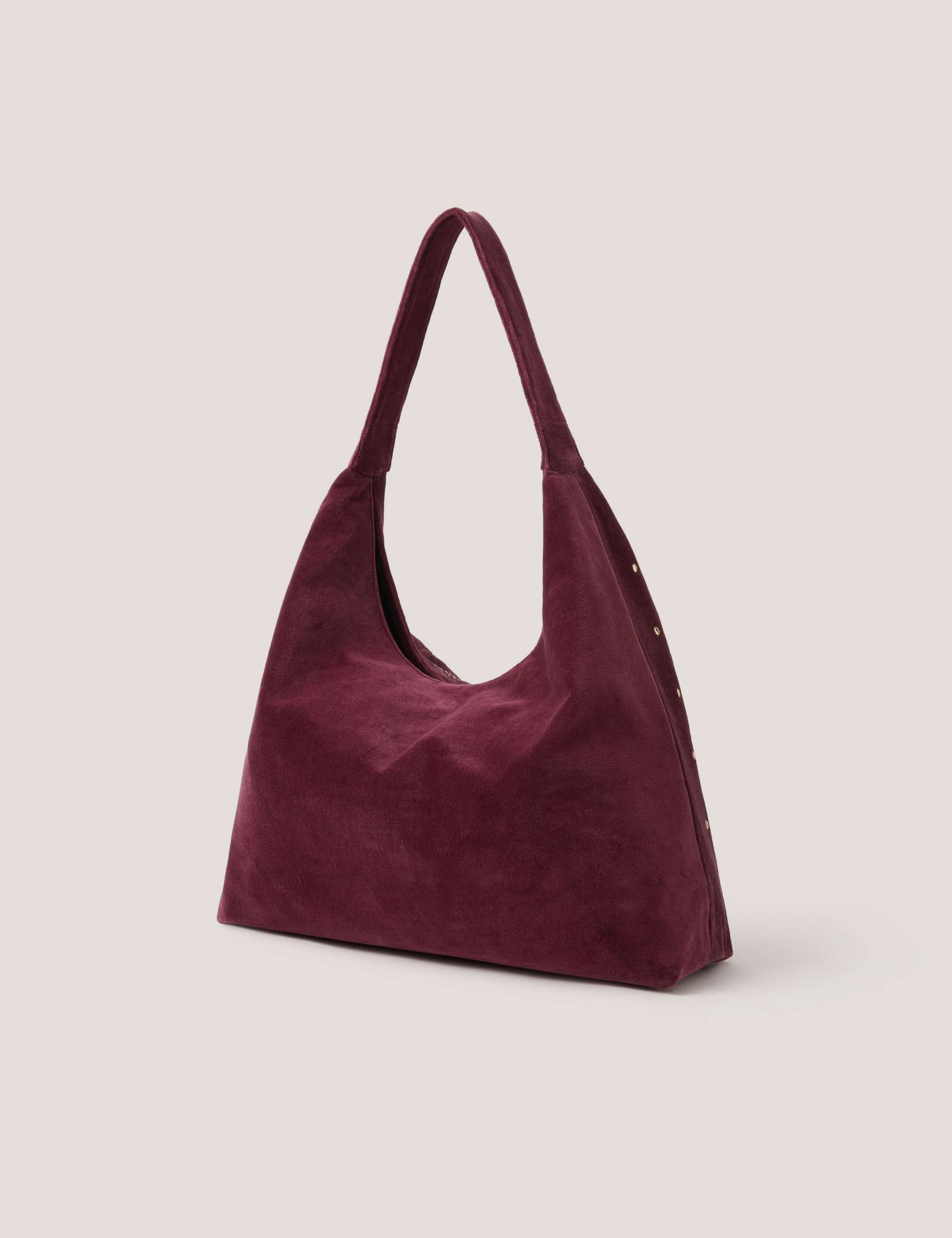 Pure Cotton Embroidered Slouch Shoulder Bag 2 of 4