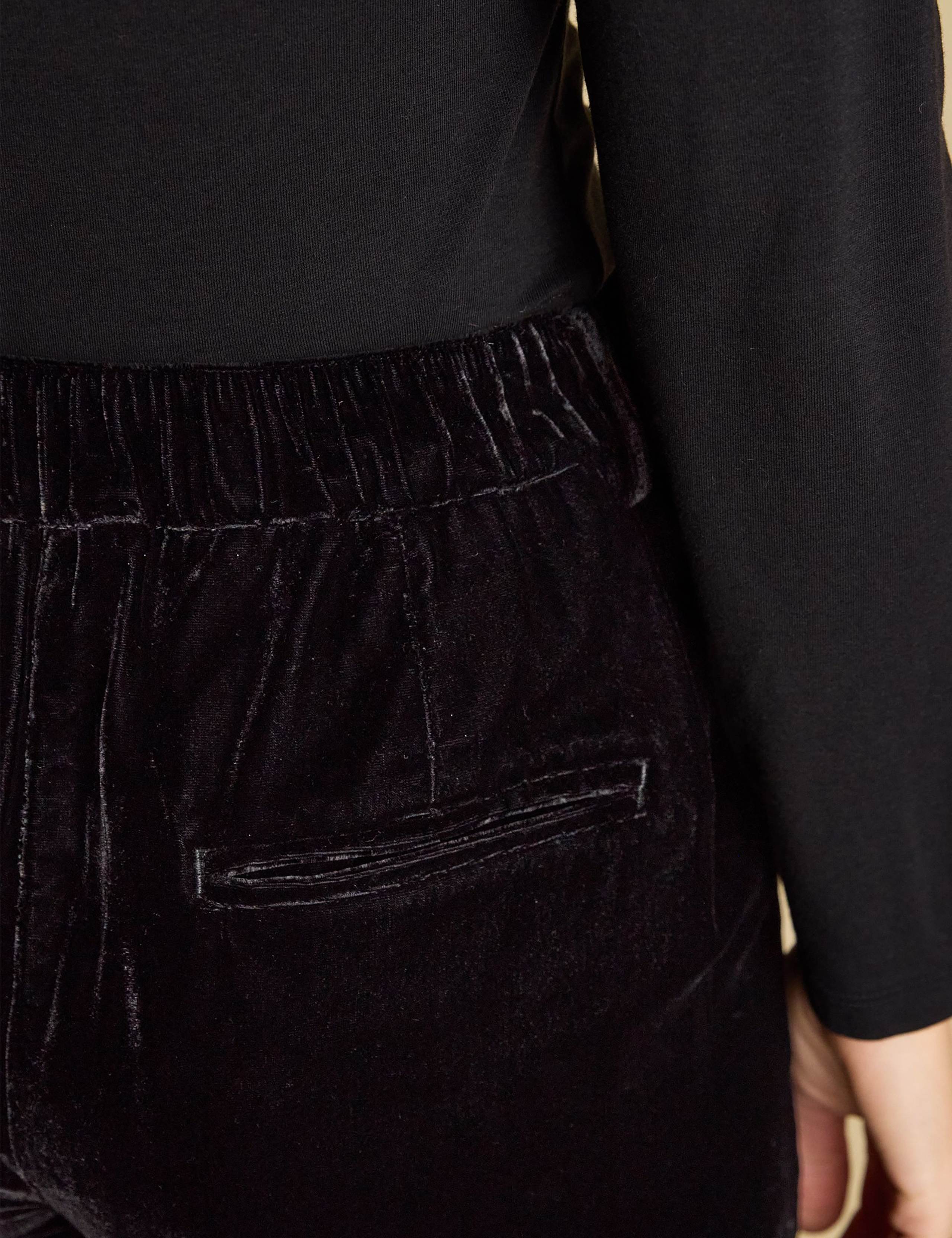 Velvet Wide Leg Trousers 7 of 8