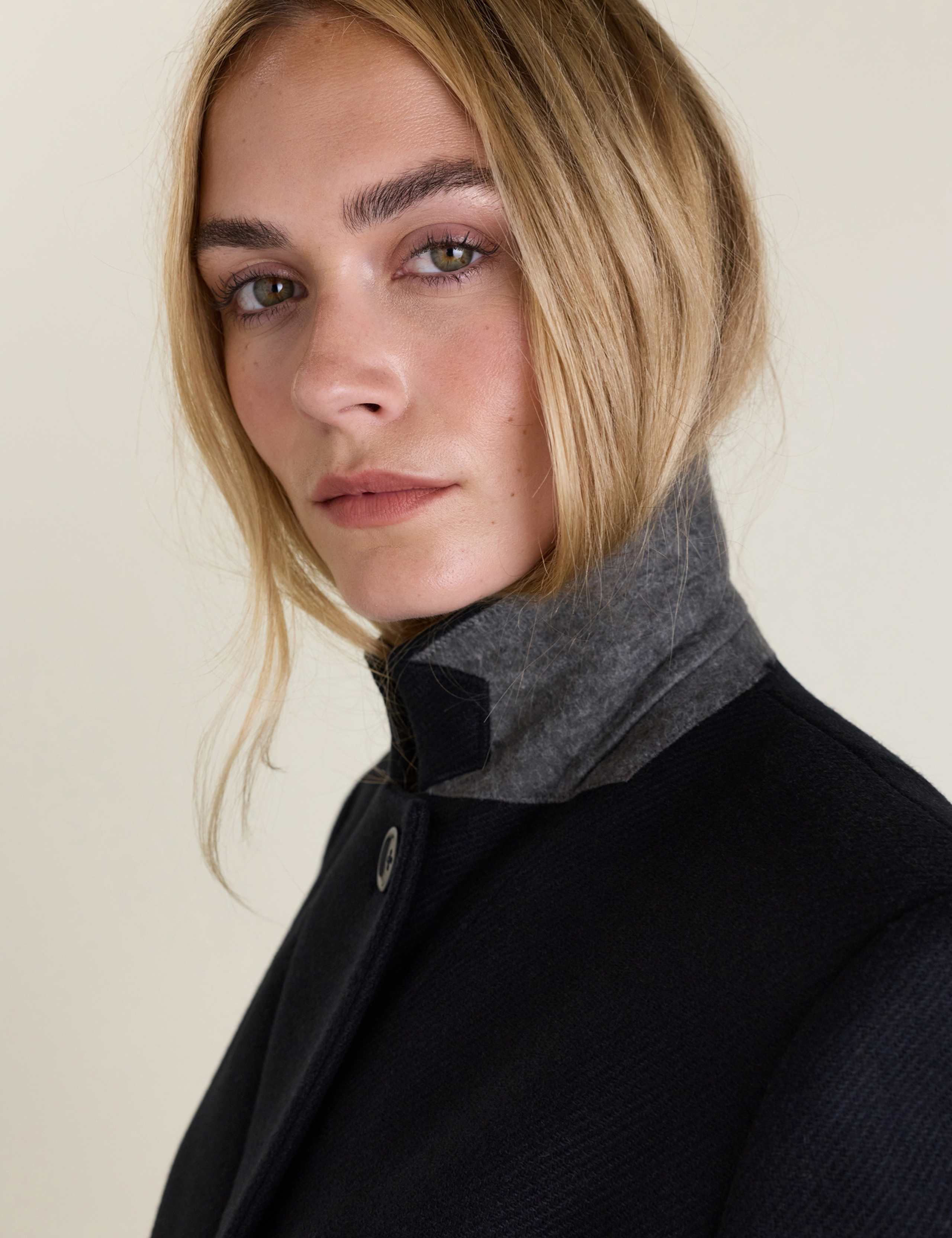 Hana Regular Fit Longline Wool Coat 4 of 7
