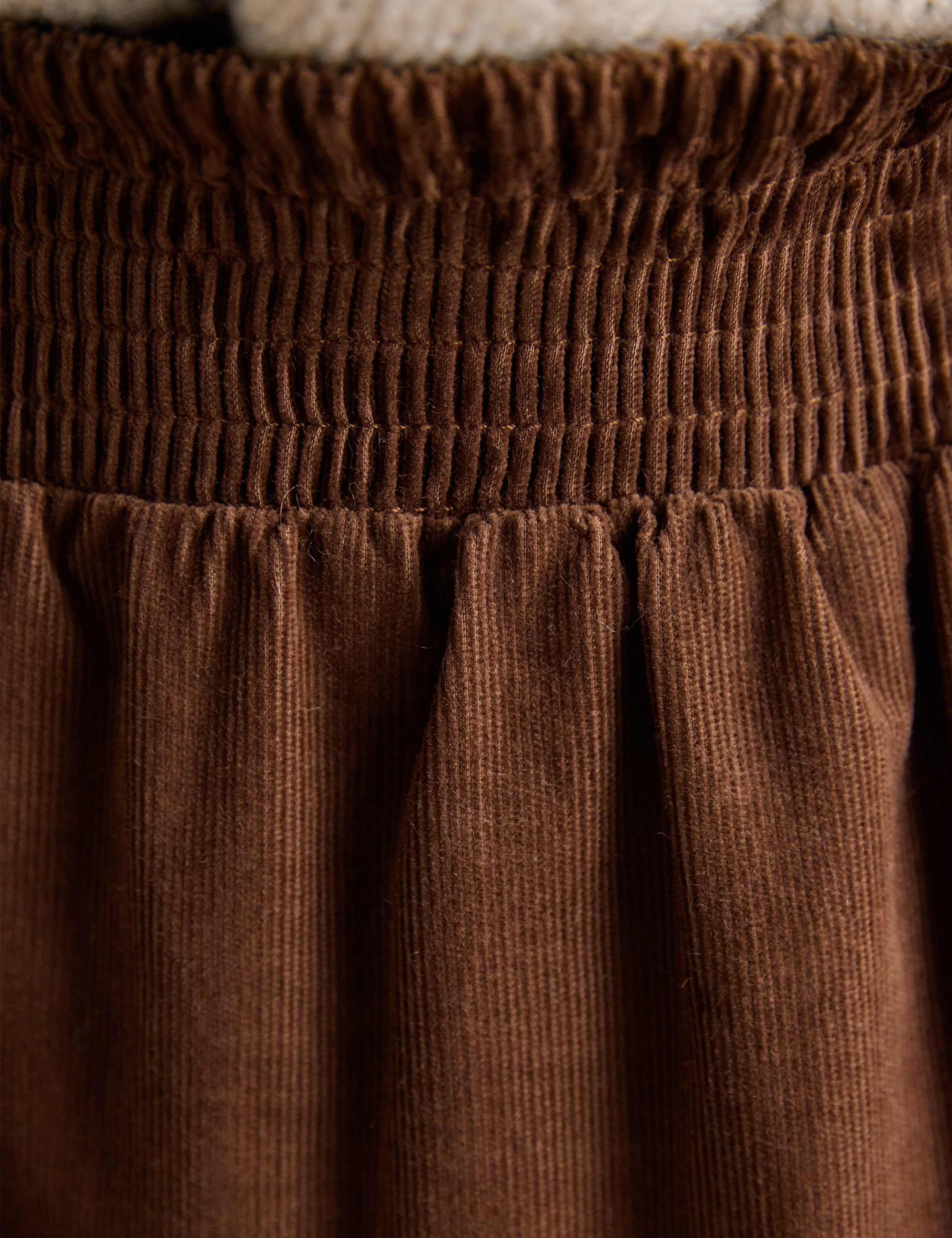 Cord Midi Tiered Skirt 8 of 8