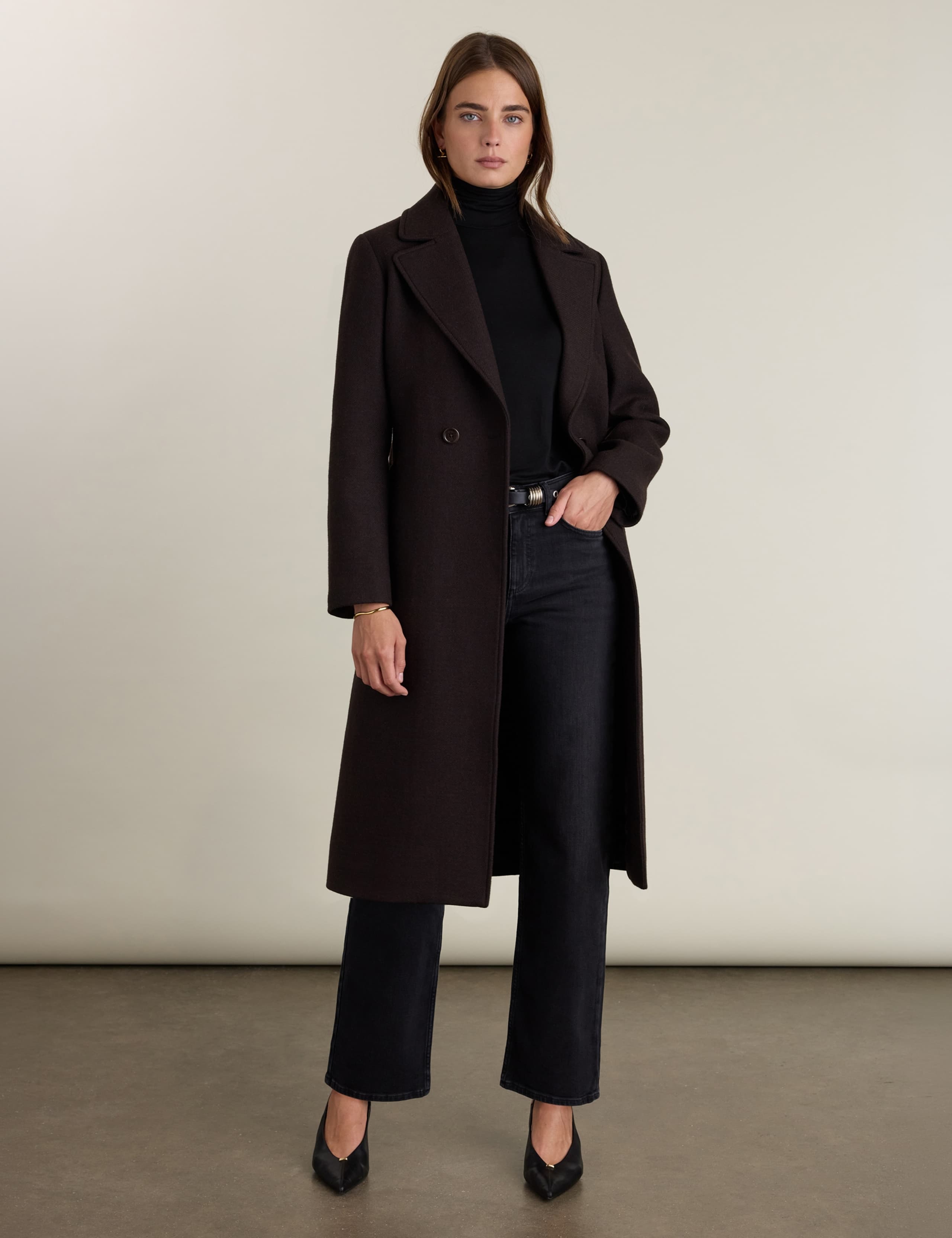 Chelsea Wrap Wool Rich Coat 1 of 5