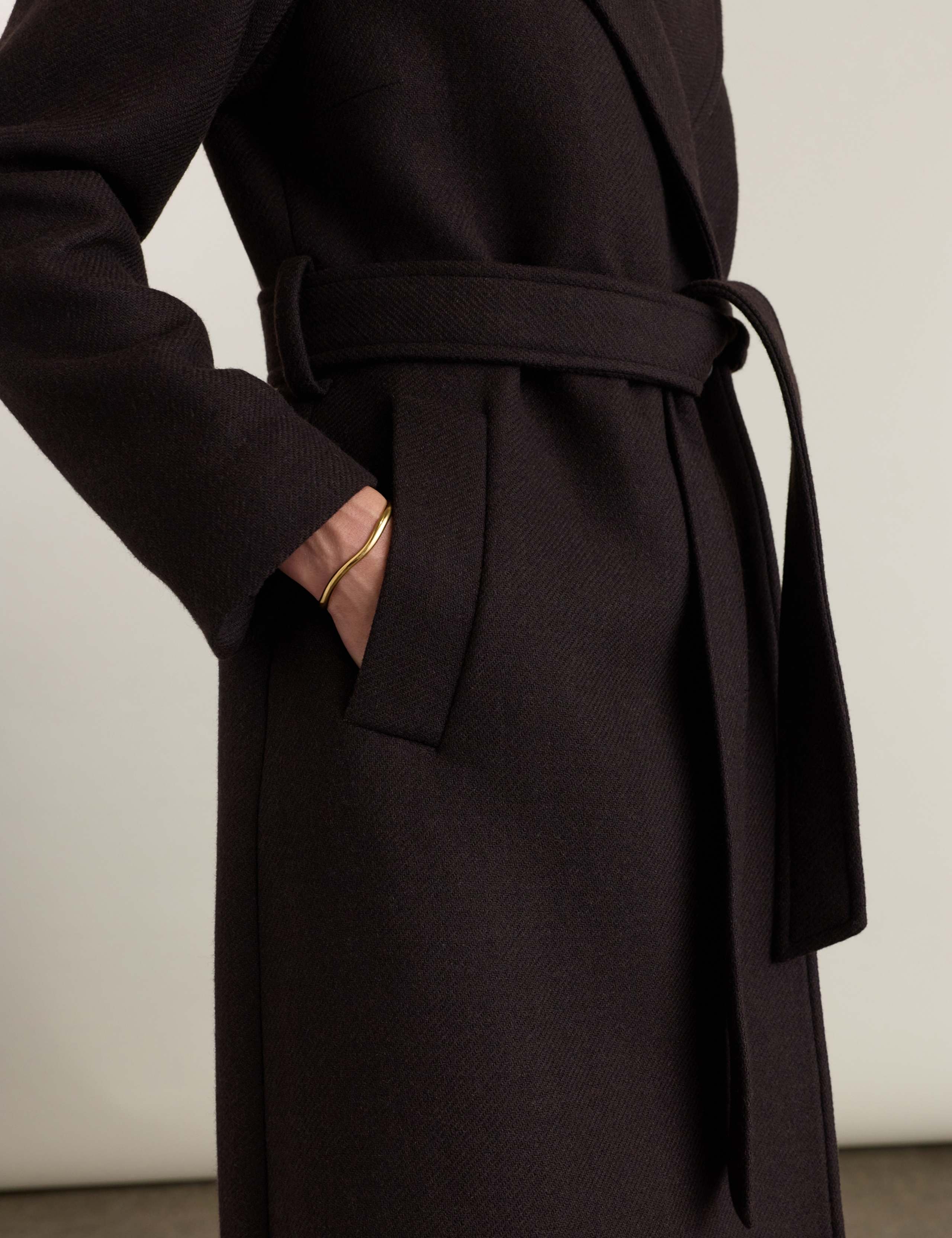 Chelsea Wrap Wool Rich Coat 4 of 5