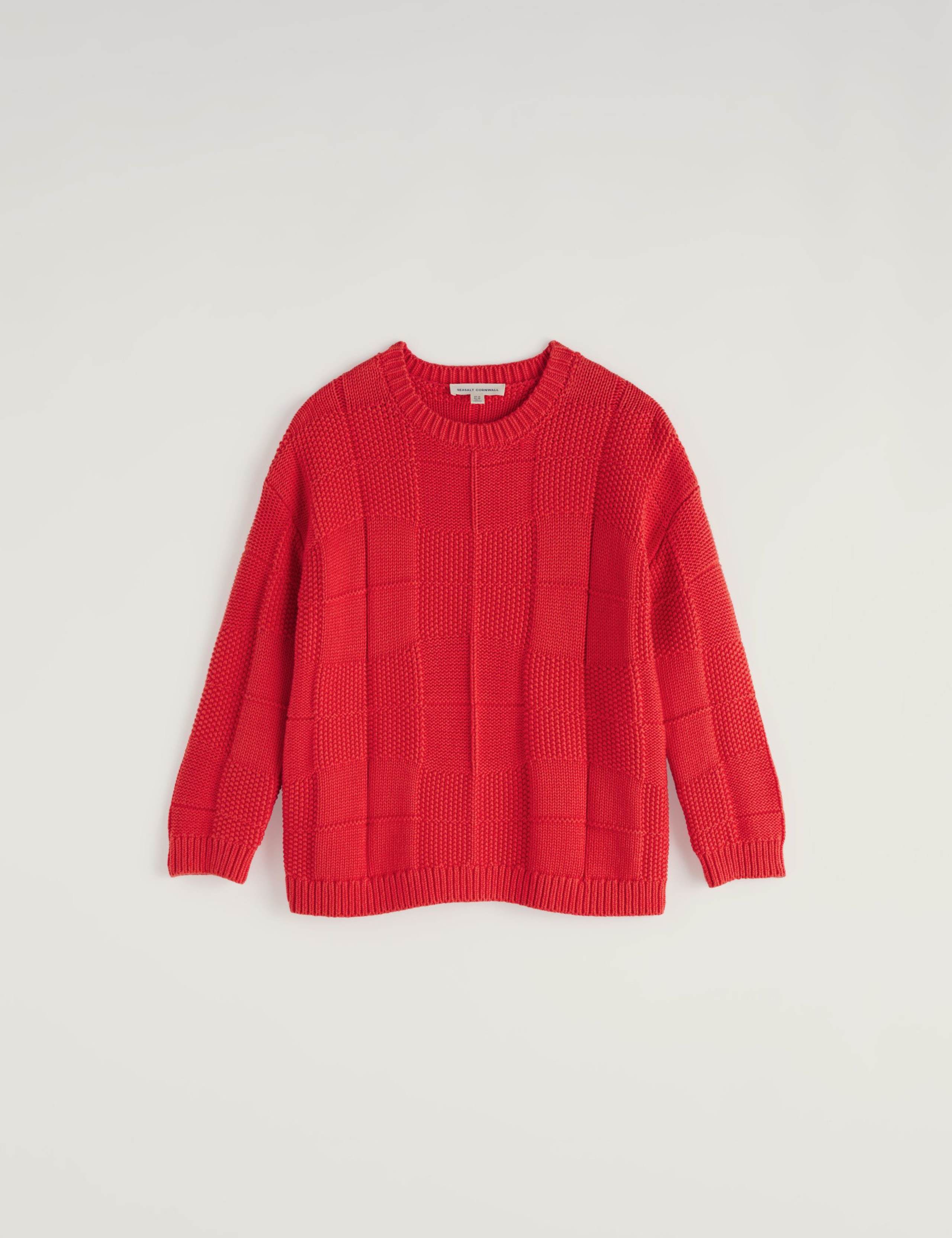 Cotton Rich Textured Relaxed Jumper 2 of 6