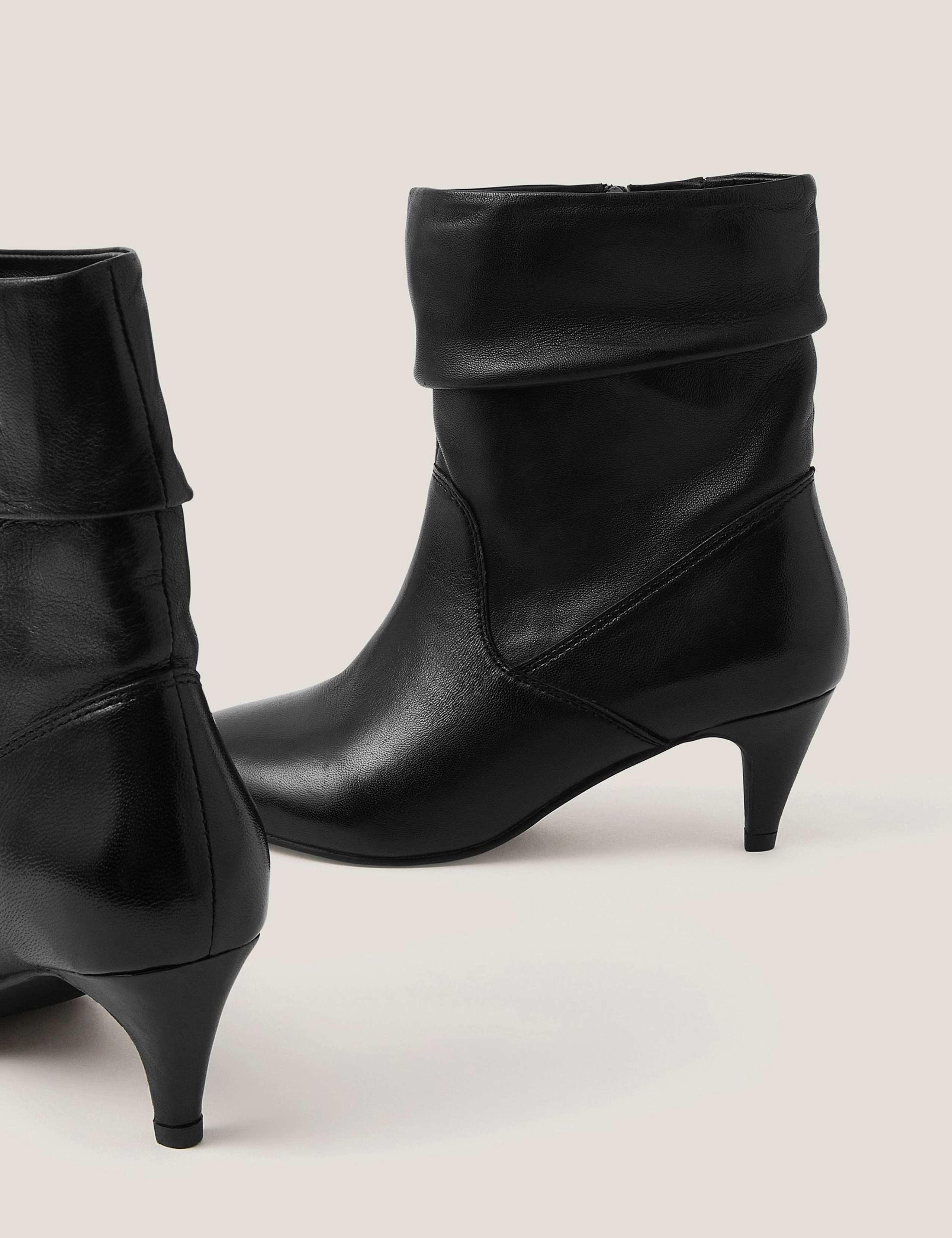 Leather Ankle Boots 2 of 3