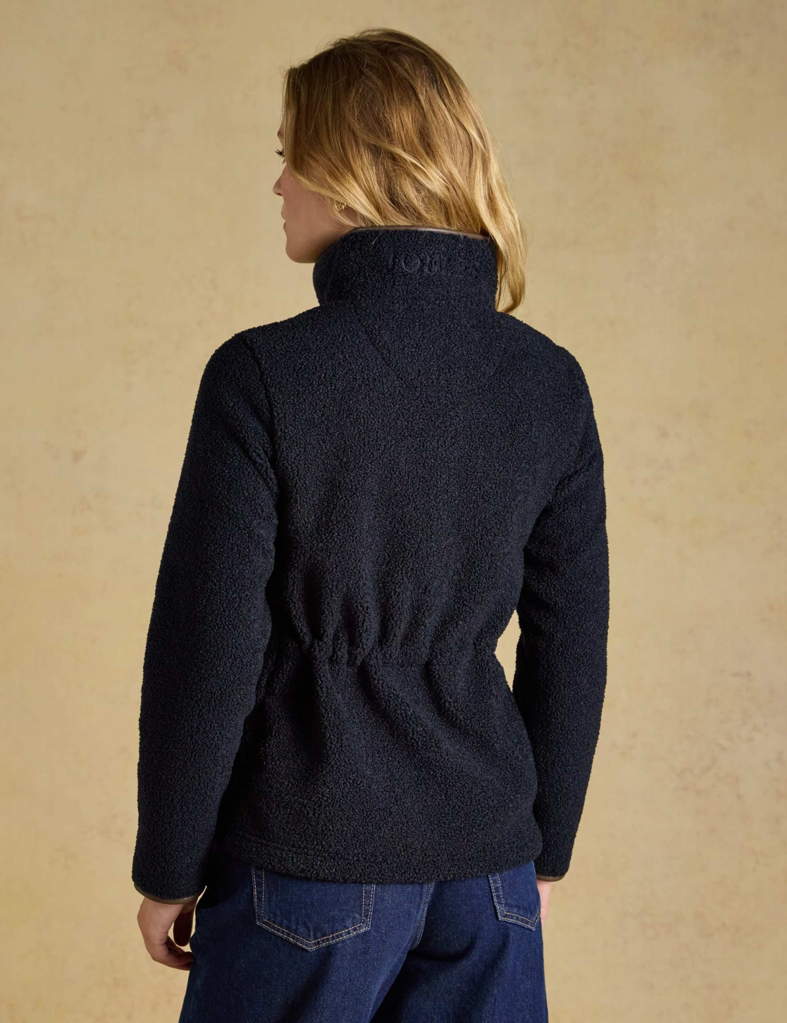 Borg Funnel Neck Jacket 9 of 10