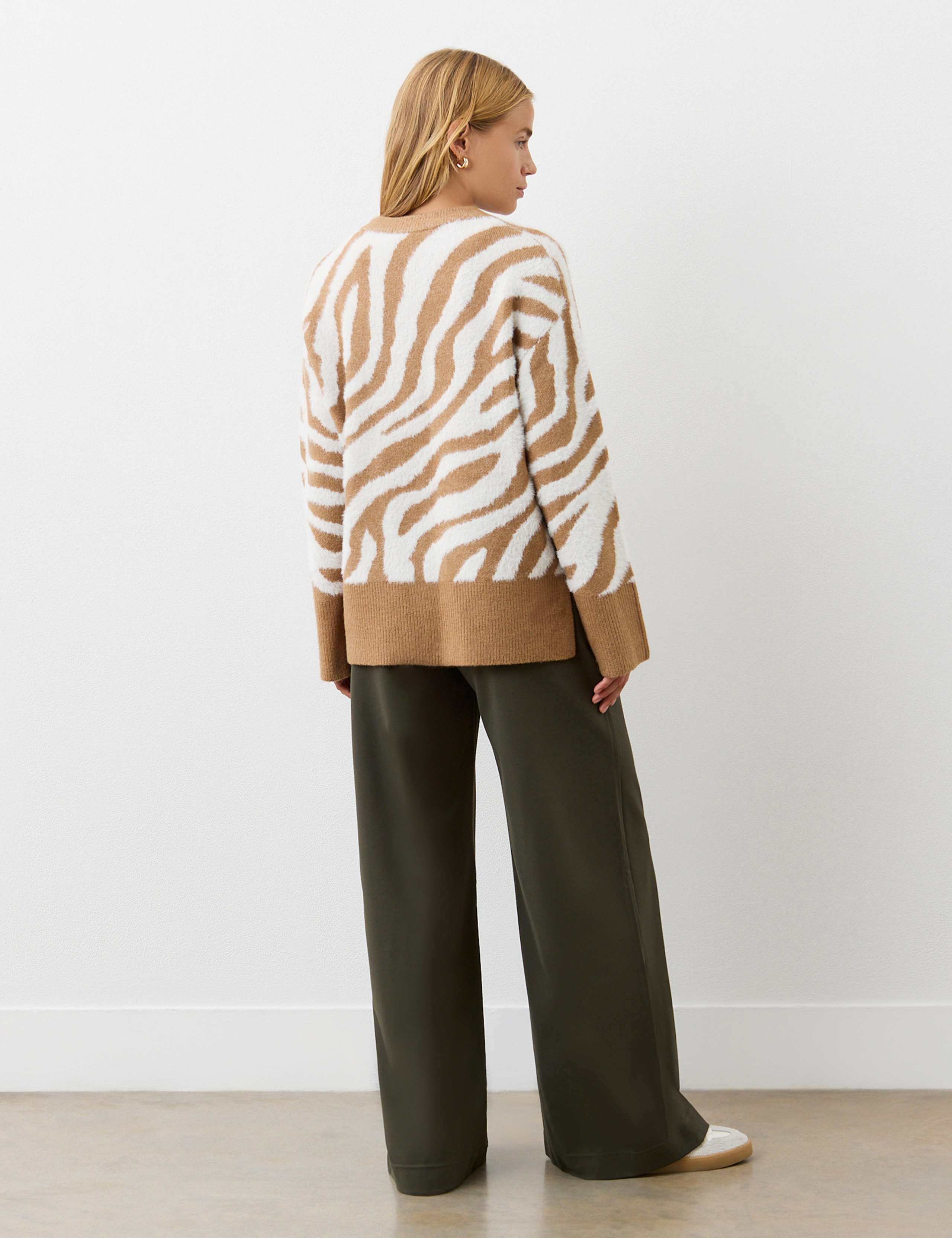 Animal Print Crew Neck Jumper 4 of 4