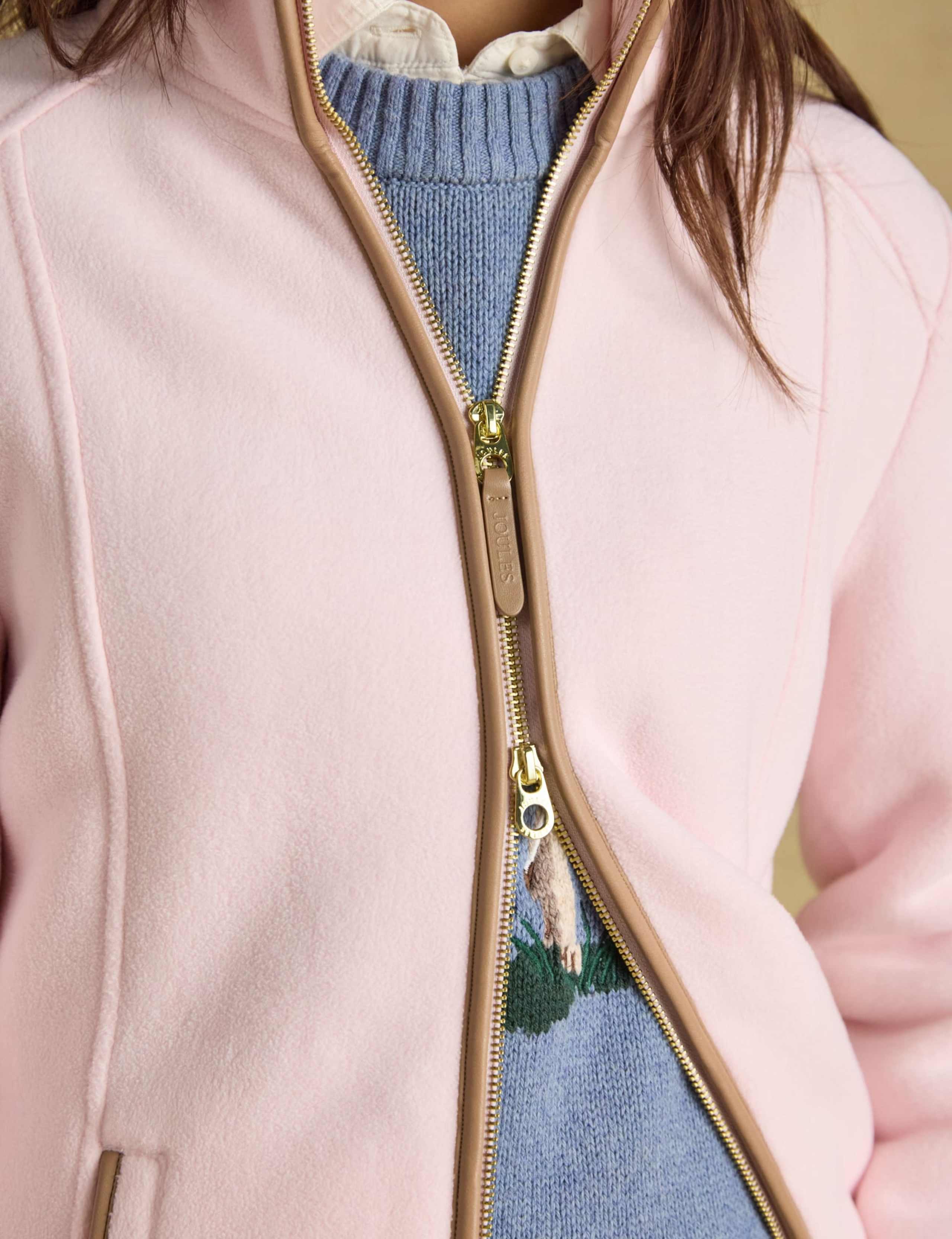 Fleece Funnel Neck Jacket 6 of 9