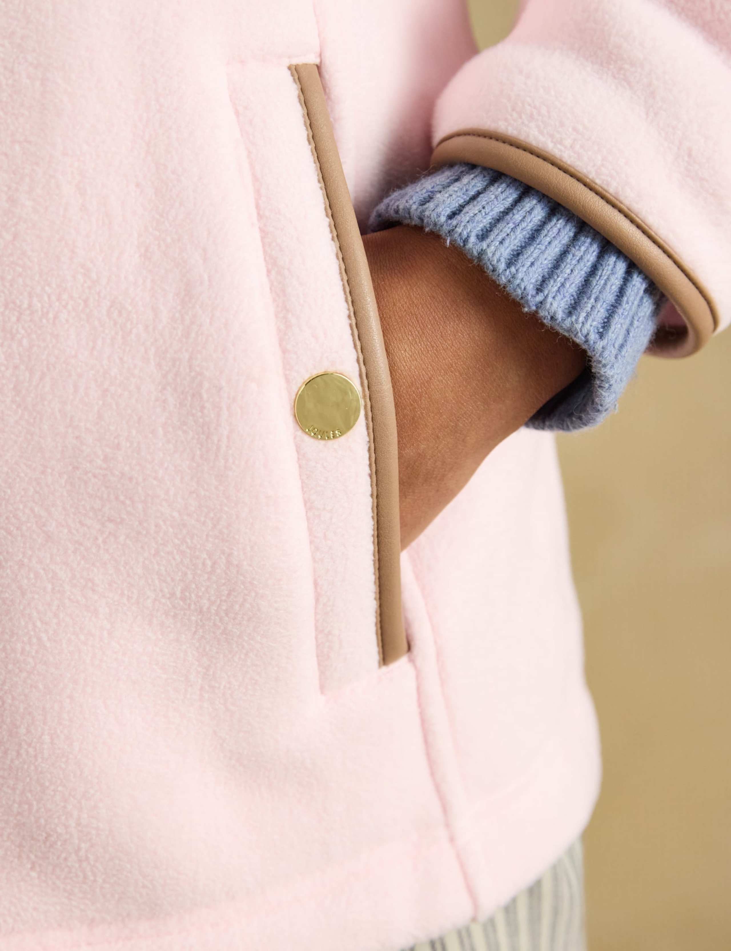 Fleece Funnel Neck Jacket 9 of 9