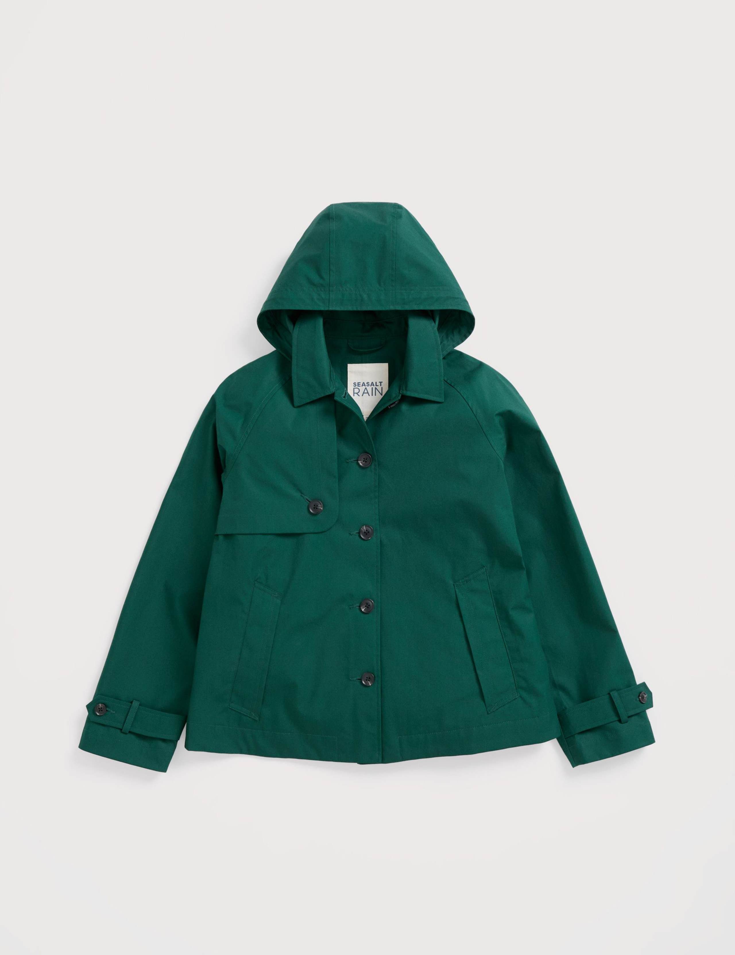 Pure Cotton Waterproof Hooded Jacket 2 of 5
