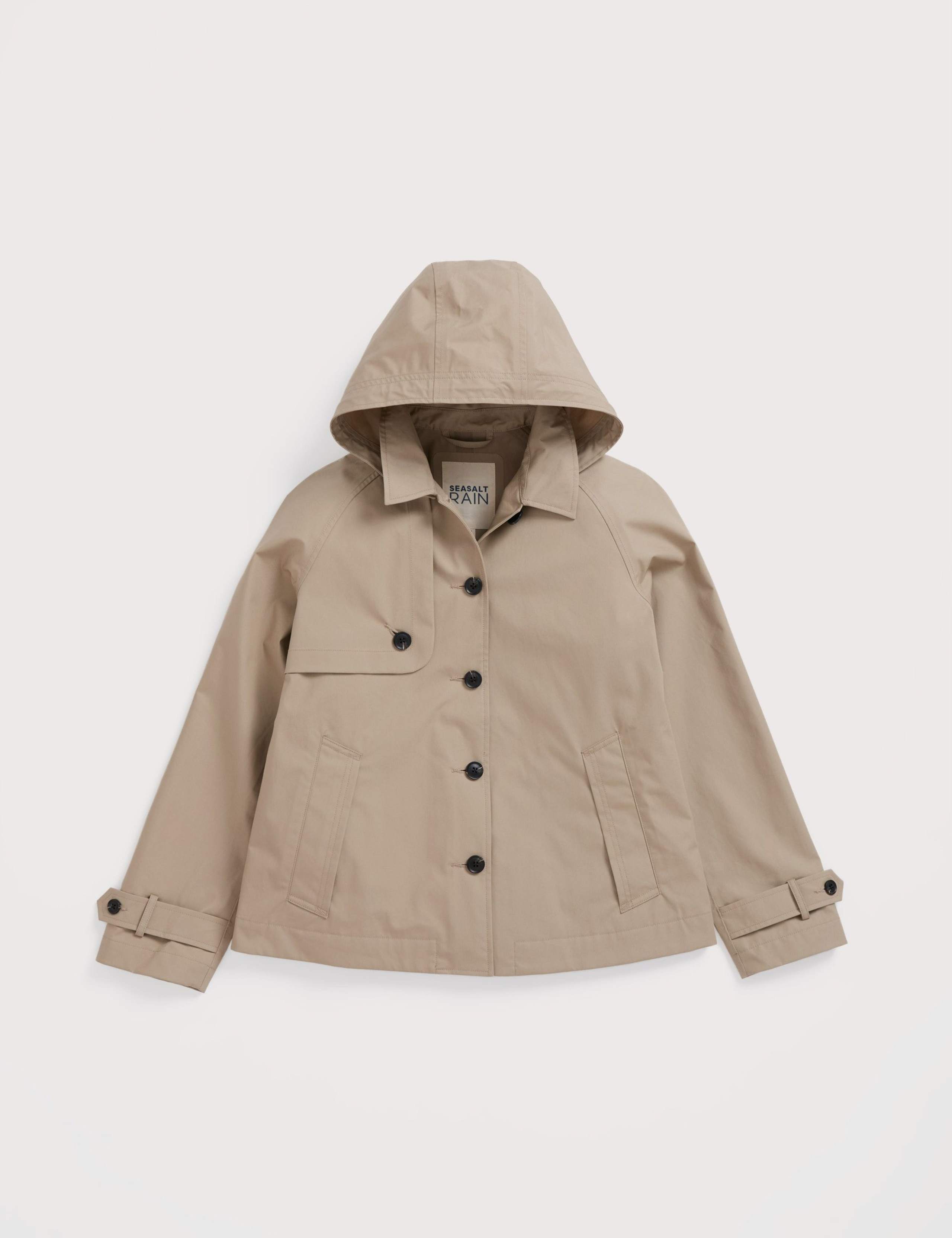 Pure Cotton Waterproof Hooded Jacket 2 of 5