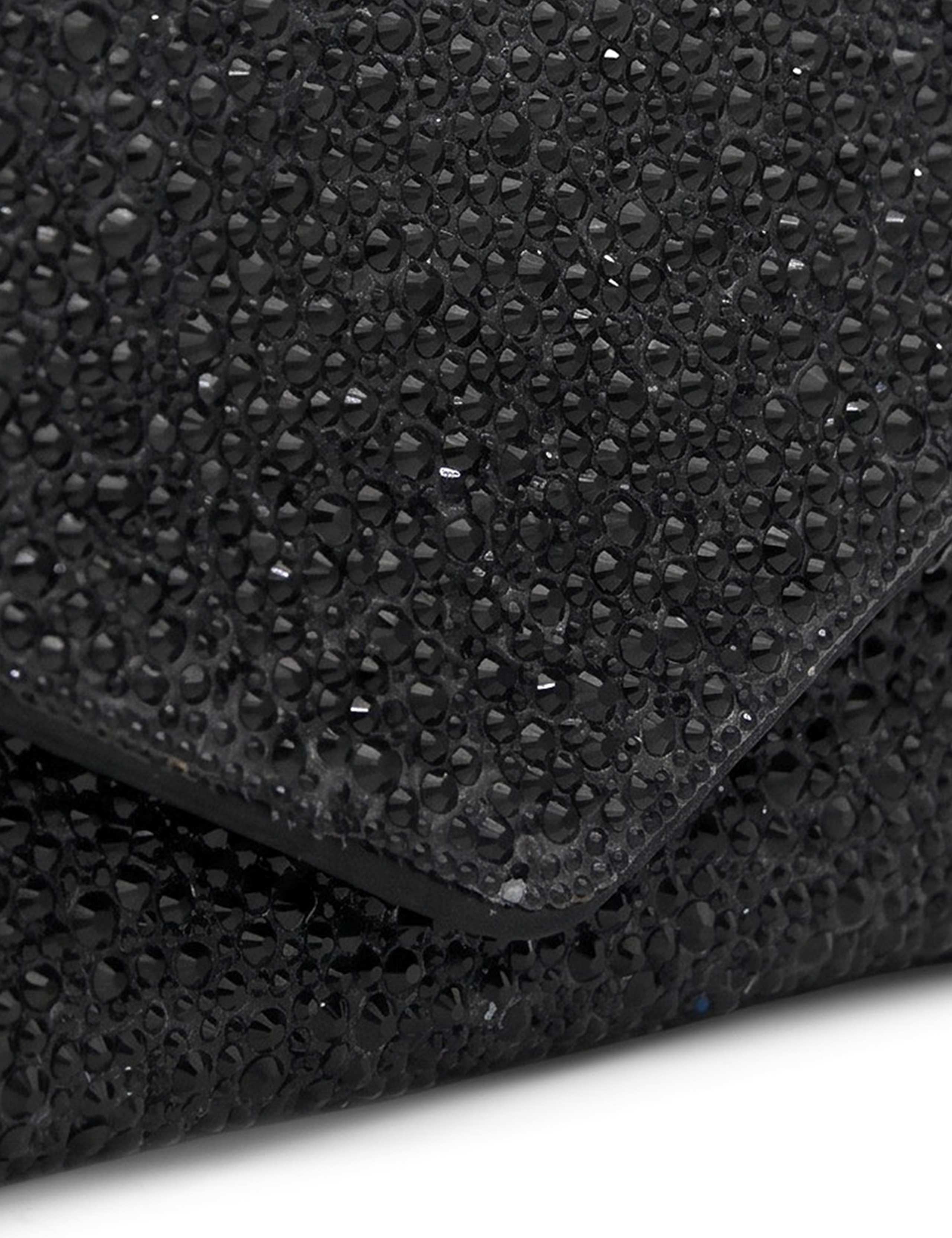 Faux Leather Embellished Clutch Bag 5 of 6