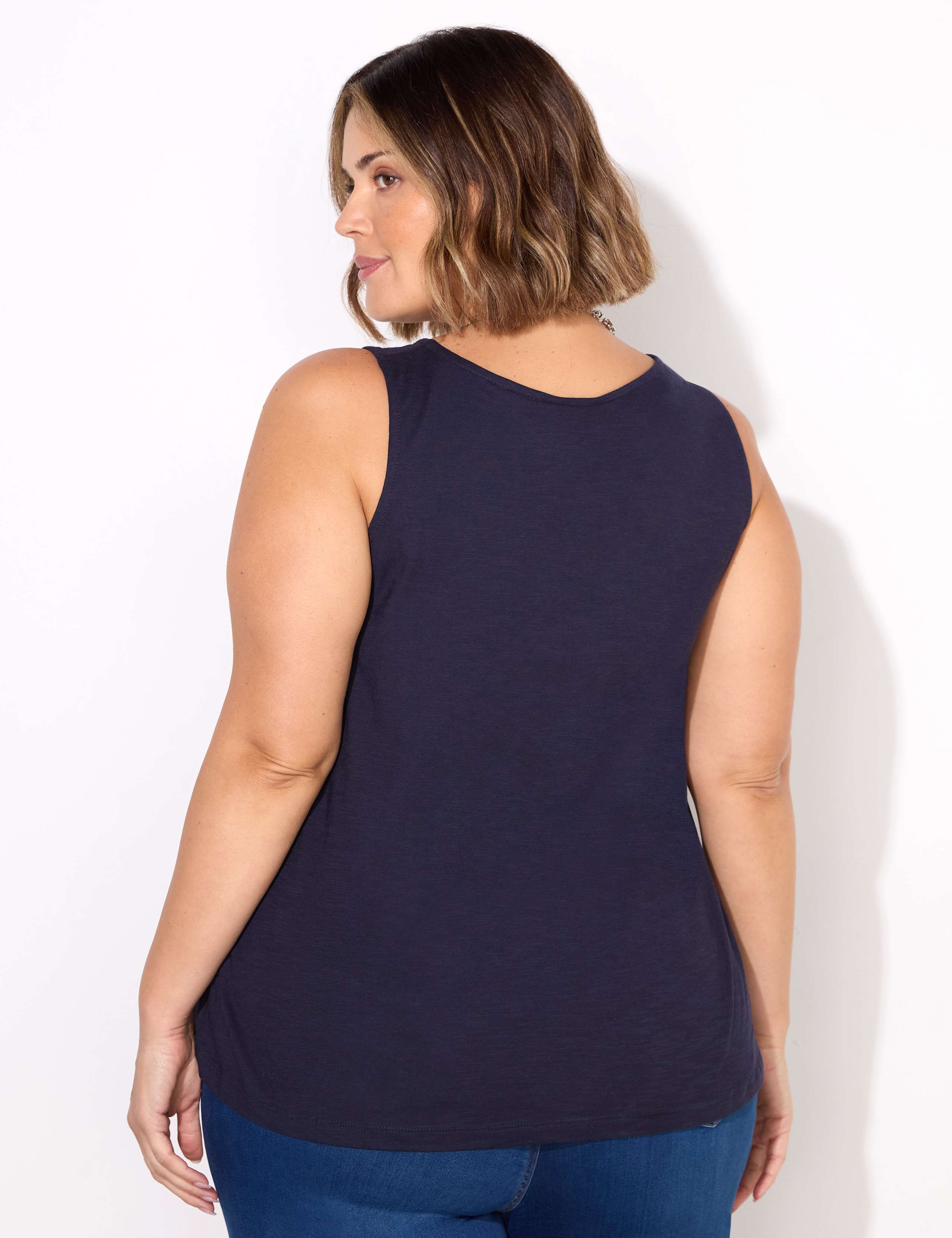 Pure Cotton Round Neck Vest 3 of 3