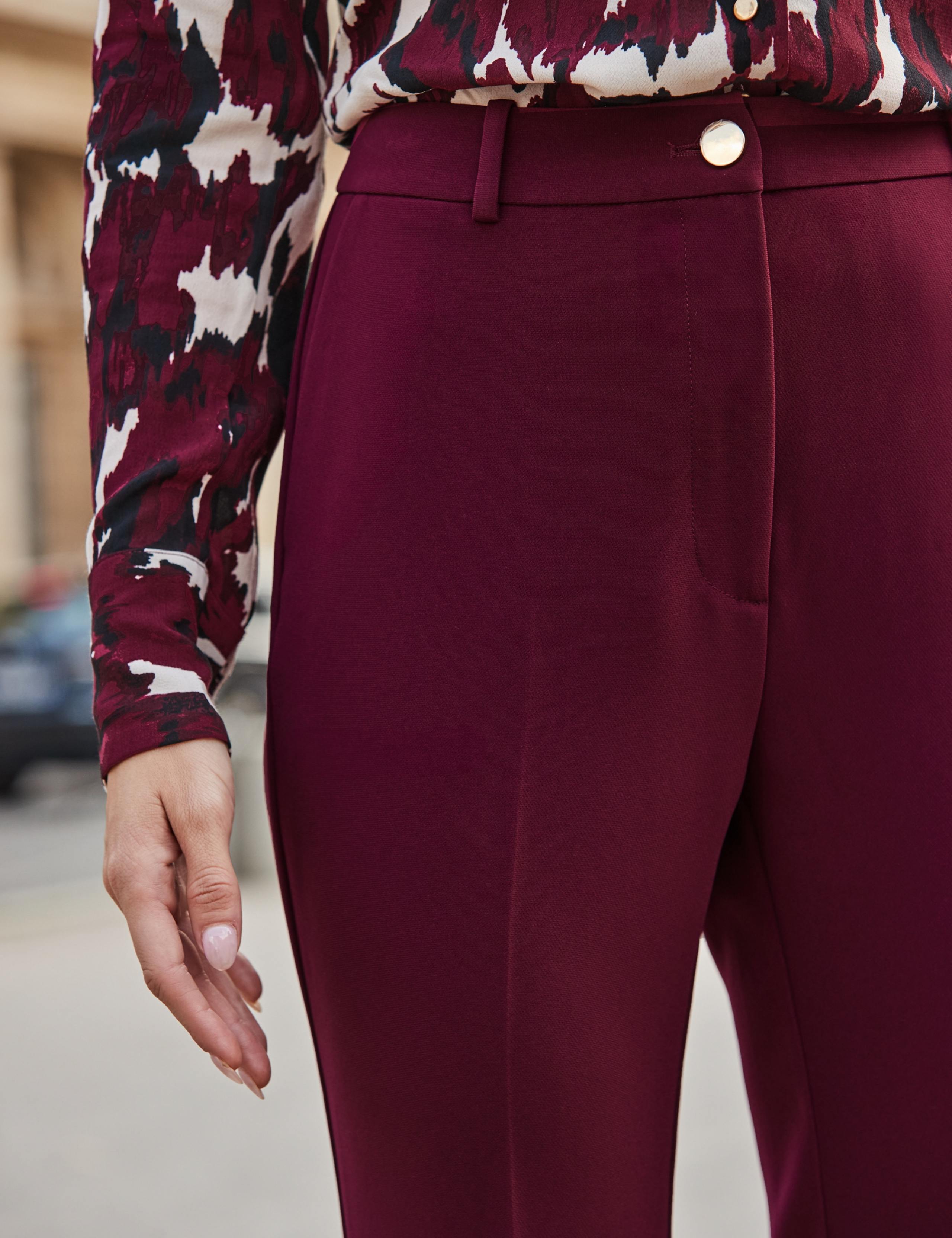 Slim Fit Flare Trousers 5 of 6