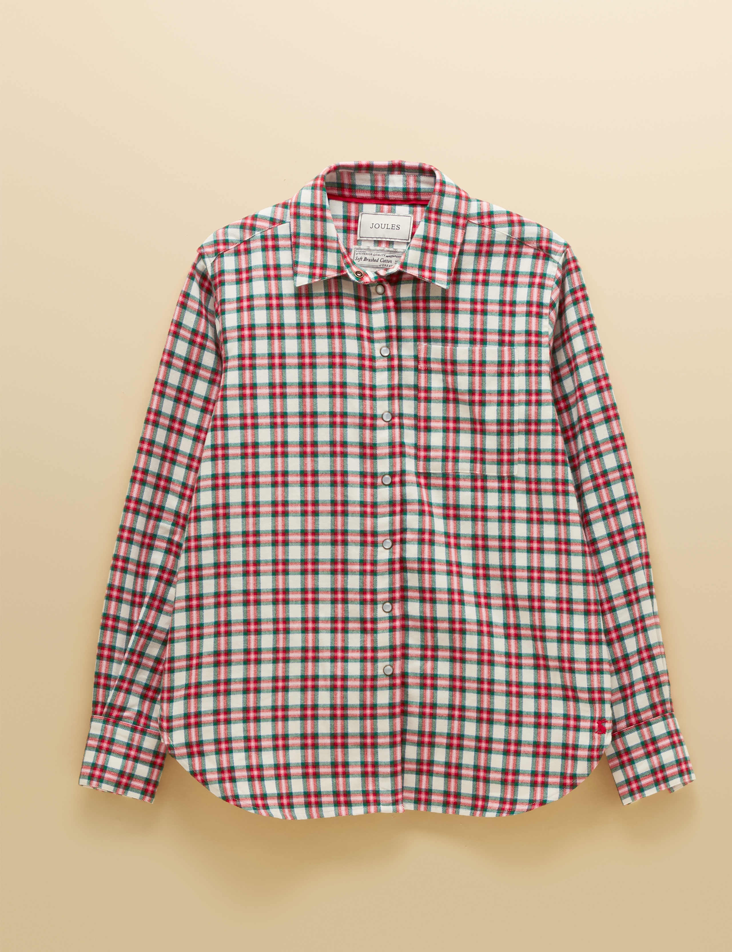 Check Boyfriend Brushed Shirt 3 of 8